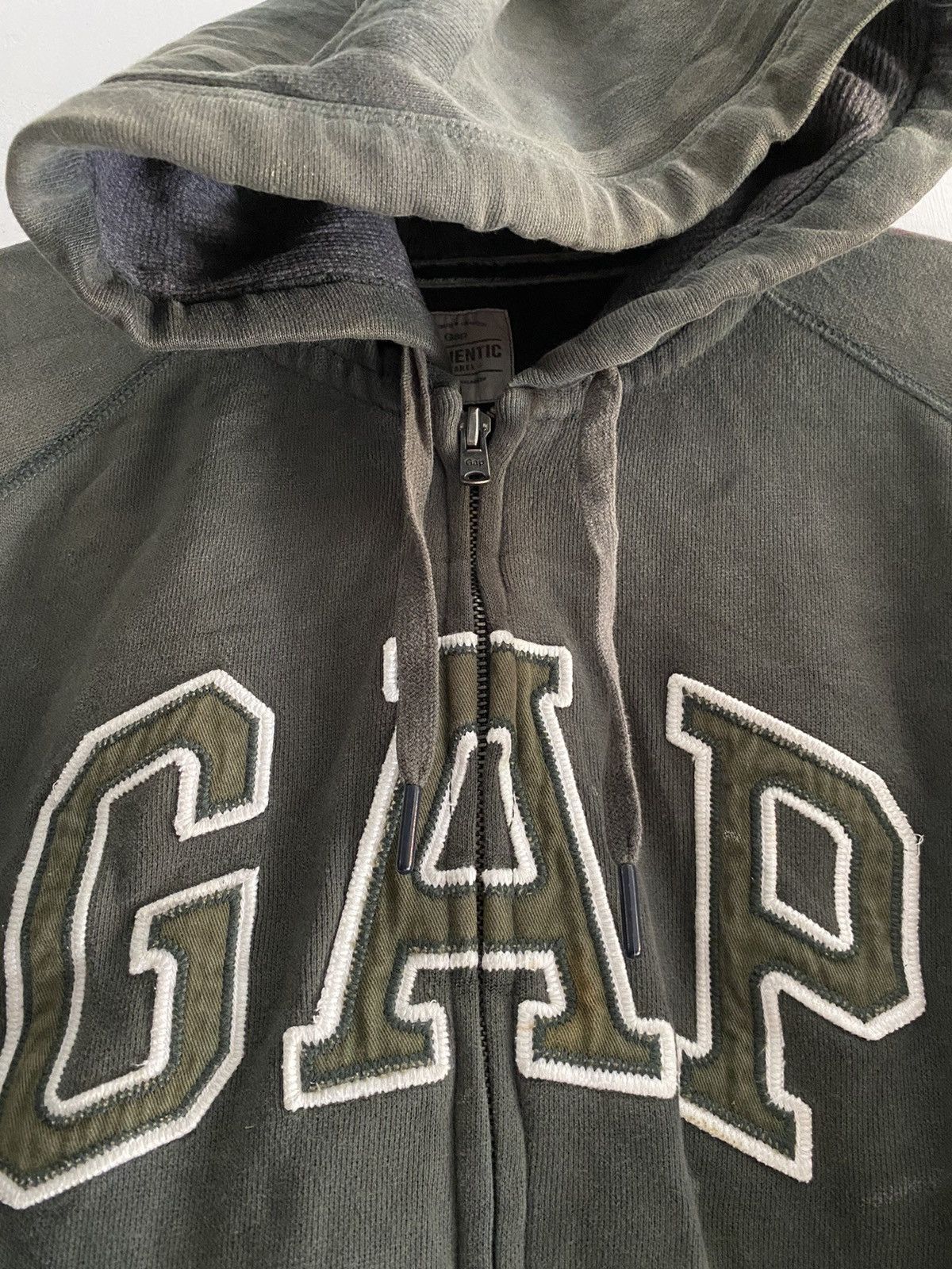 Gap × Kanye West Vintage gap distressed embroidery zip hoodie Size US M / EU 48-50 / 2 - 6 Thumbnail