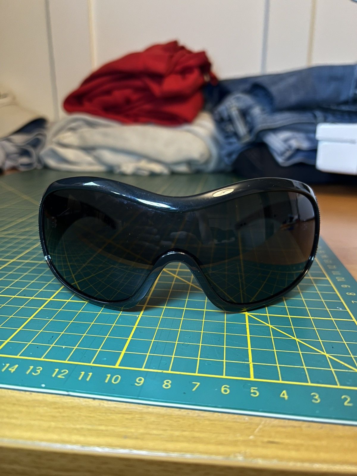 Dolce & Gabbana Vintage Dolce & Gabbana 8008 rhinestone logo ski sunglasses Size ONE SIZE - 3 Thumbnail