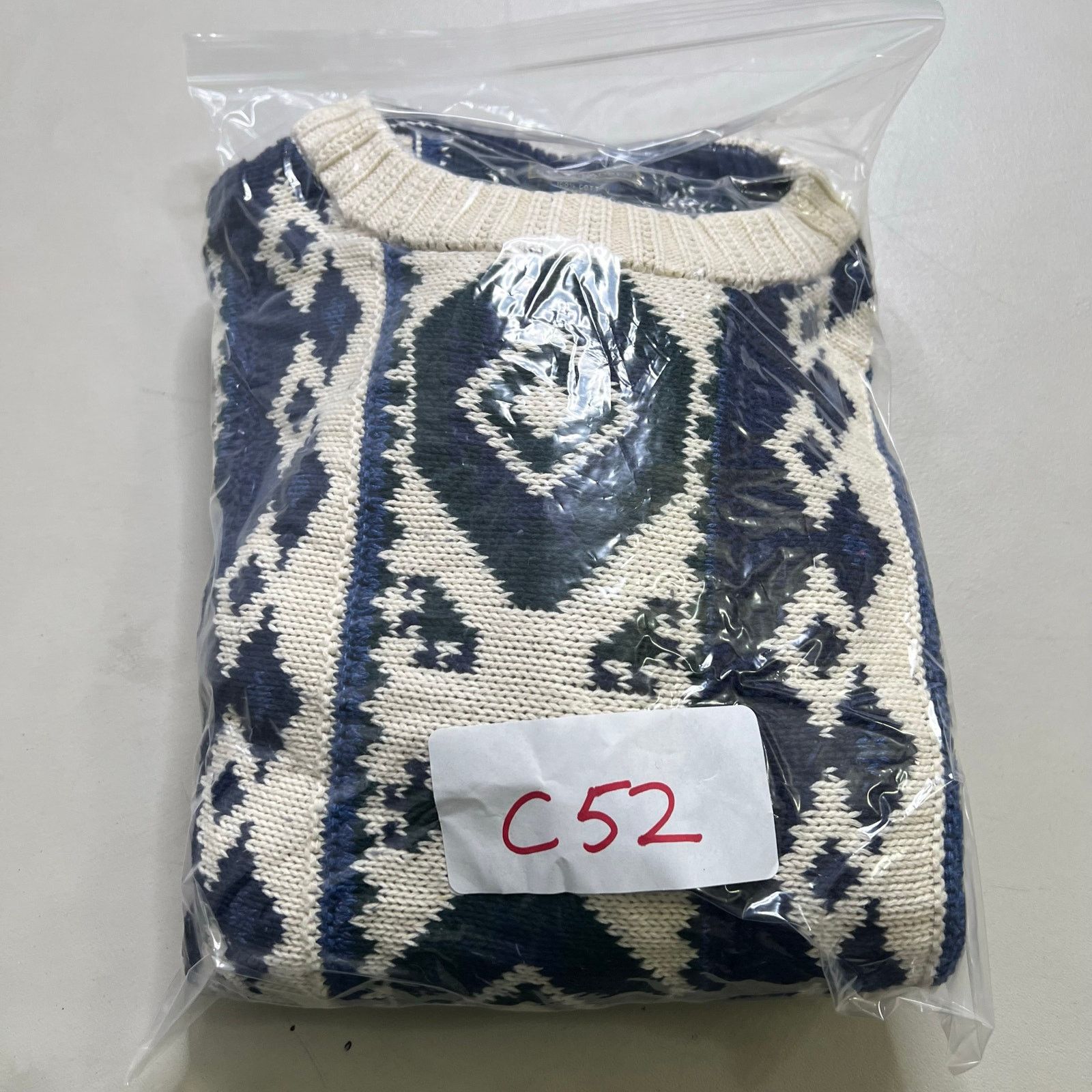 Ralph Lauren Vintage Chaps Ralph Lauren Aztec Knit Sweater XL Size US XL / EU 56 / 4 - 10 Thumbnail