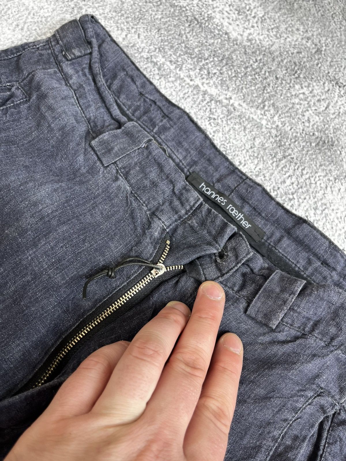 Other × hannes roether Hannes rother linen pants size s Size US 29 - 8 Thumbnail