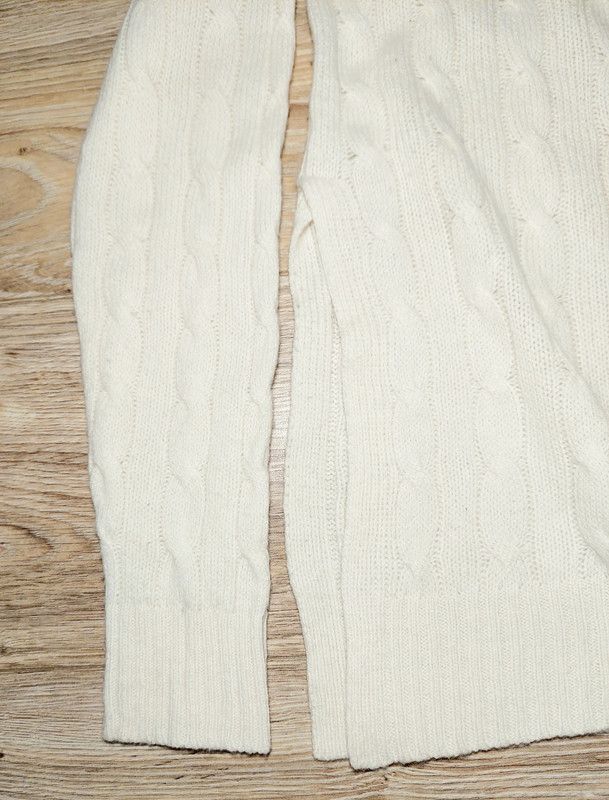 Polo Ralph Lauren 90% wool 10% cashmere sweater turtleneck jumper ecru Size US XS / EU 42 / 0 - 7 Thumbnail