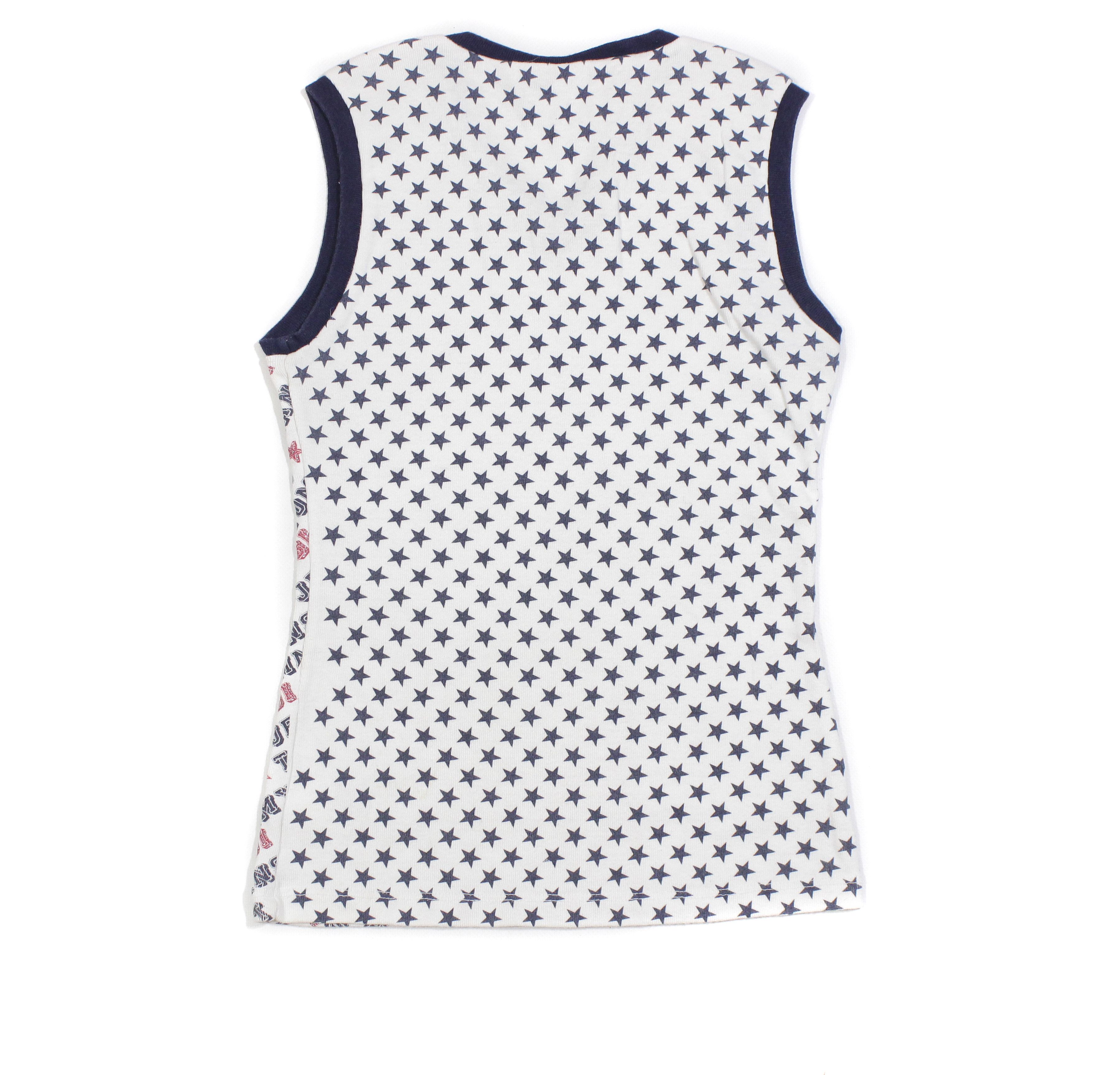 Tommy Hilfiger Y2K Monogram Tank Top Vintage Size XS / US 0-2 / IT 36-38 - 2 Thumbnail