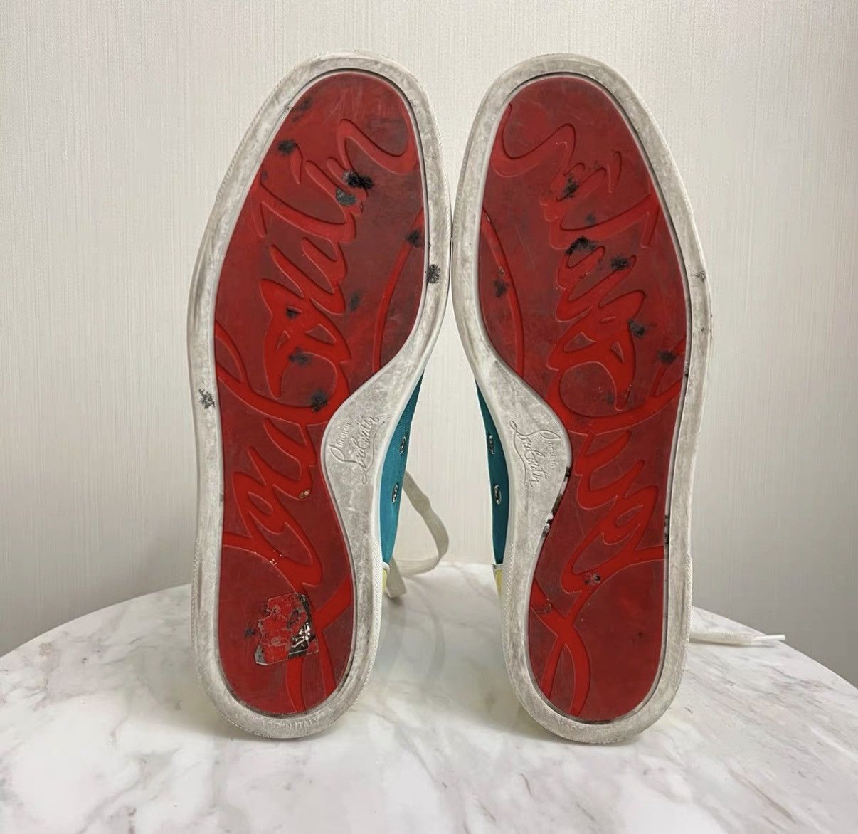 Christian Louboutin Christian Louboutin Spiked High Top Shoes J42 Size US 8 / EU 41 - 4 Thumbnail