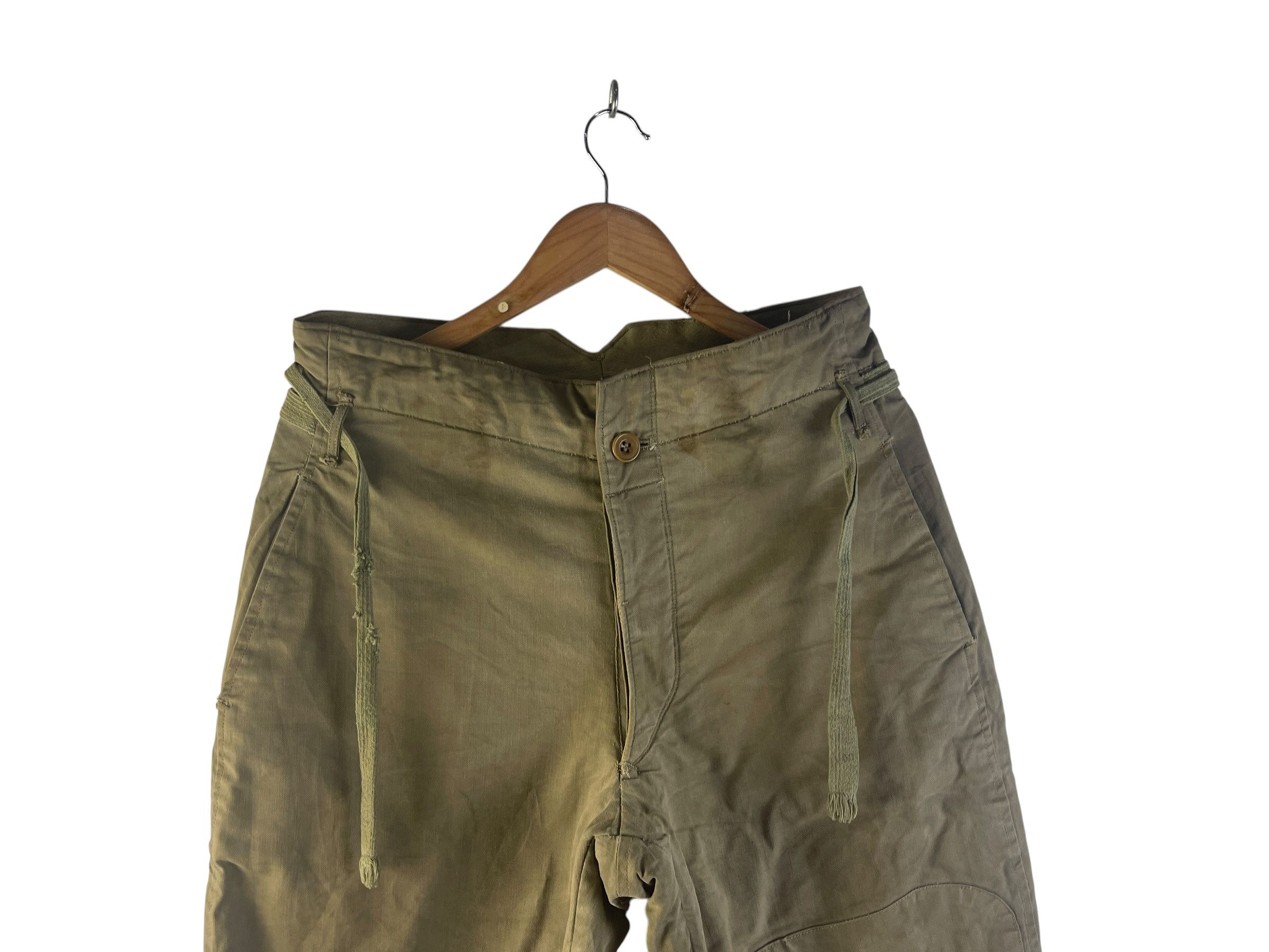 Japanese Brand Vintage WWII Japanese Army HBT Field Pants Military Trousers Size US 32 / EU 48 - 8 Thumbnail