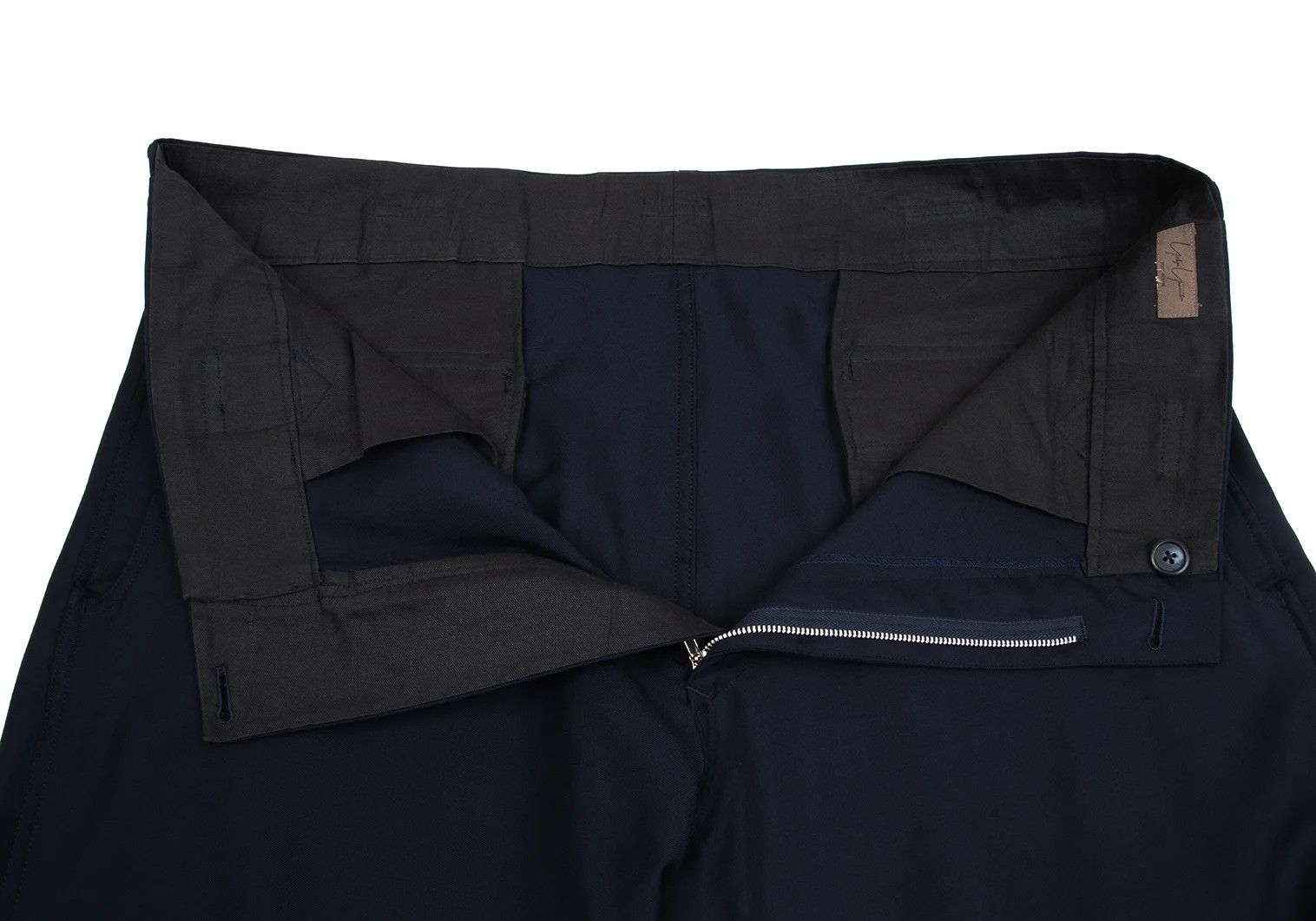 Yohji Yamamoto Yohji Yamamoto Wide Tapered Pants Navy XL Size US 38 / EU 54 - 5 Thumbnail