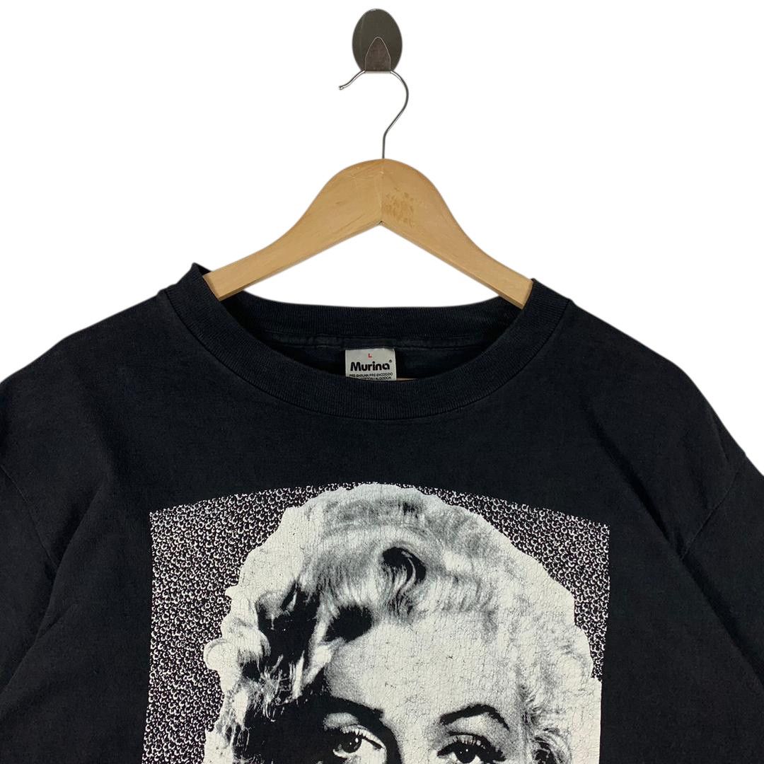 Other Vintage MARILYN MONROE Overprint printed tee Size US L / EU 52-54 / 3 - 2 Thumbnail