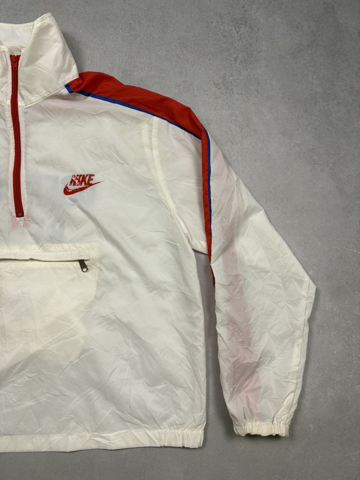 Nike Vintage 70s Nike USA Anorak Windbreaker Oberdorfer BF Lauf Size US XL / EU 56 / 4 - 5 Thumbnail