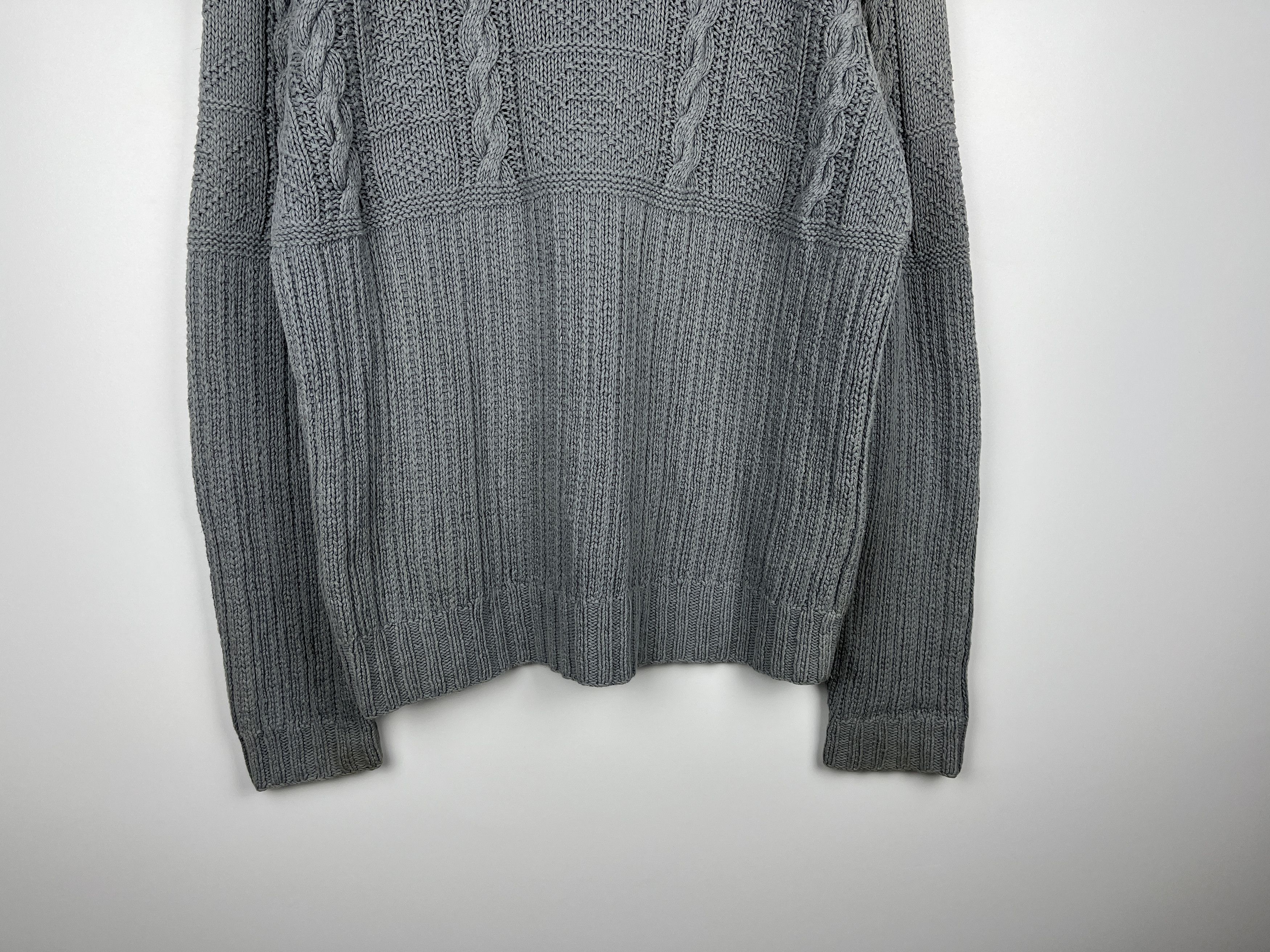 Ralph Lauren Polo Sport Ralph Lauren Linen Cotton Cable Hand Knit Sweater Size US L / EU 52-54 / 3 - 11 Thumbnail