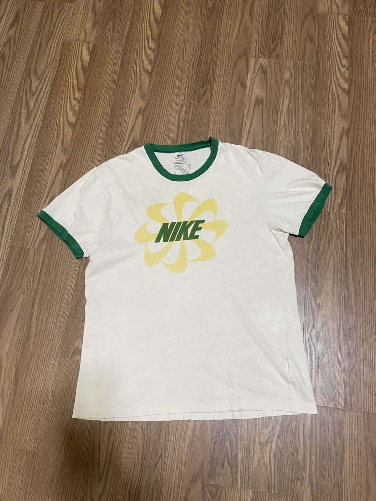 Rare Vintage Windmill pinwheel NIKE Ringer T-shirt