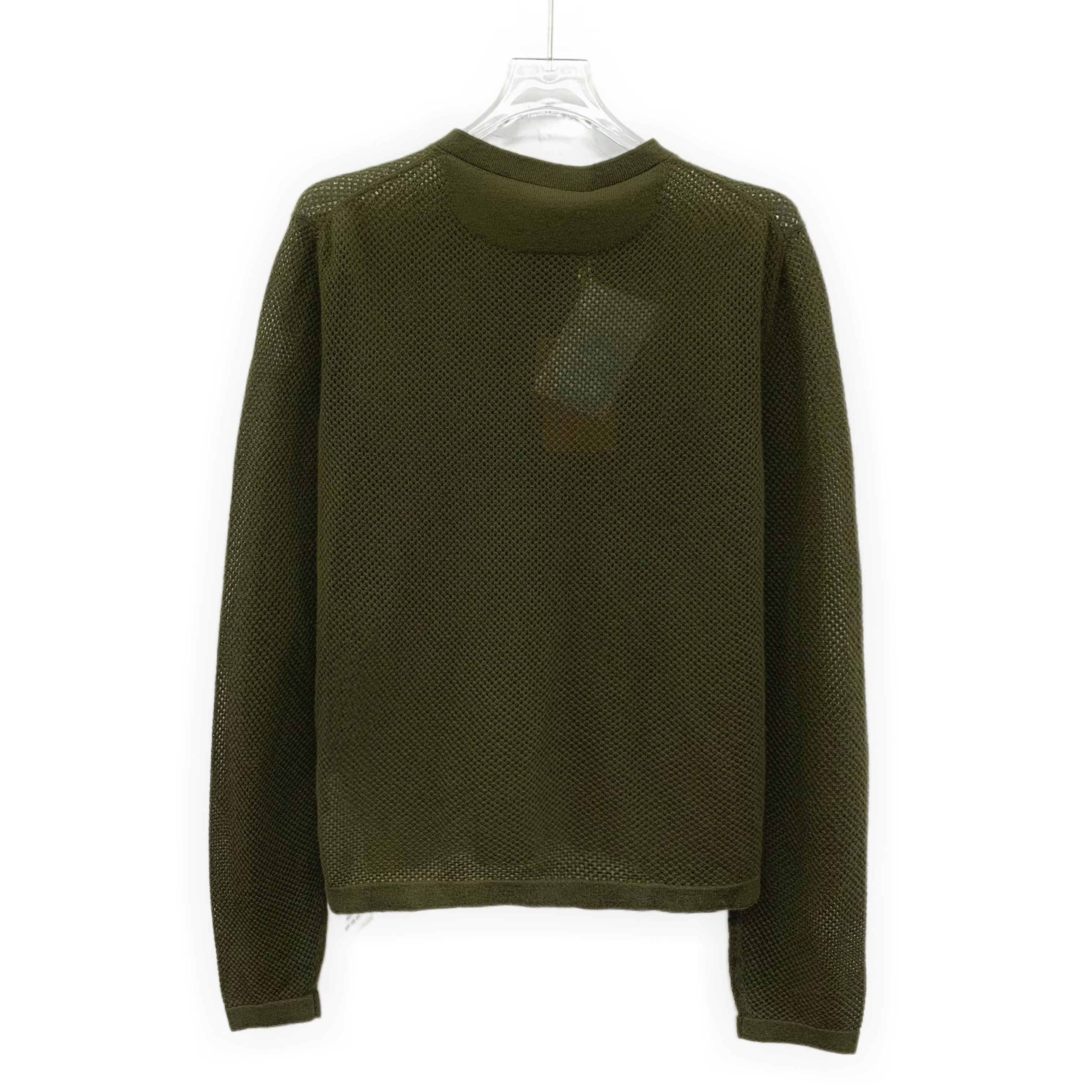 Loro Piana Loro Piana Cashmere Knit Sweater Green (40) Size S / US 4 / IT 40 - 2 Thumbnail