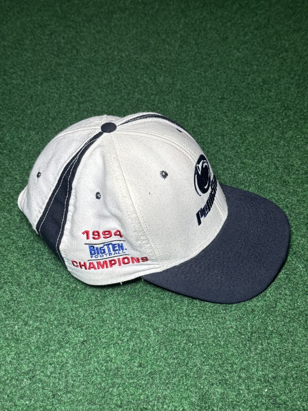 Nutmeg Vintage 90s Penn State Nutmeg Rosebowl 1994 Champs Hat Cap Size ONE SIZE - 2 Thumbnail