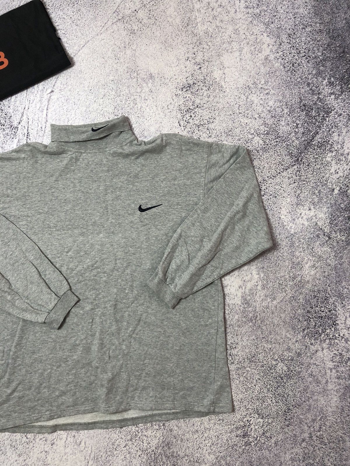 Vintage Vintage men’s sweater Nike drill vintage 1990s made usa Size US M / EU 48-50 / 2 - 2 Thumbnail