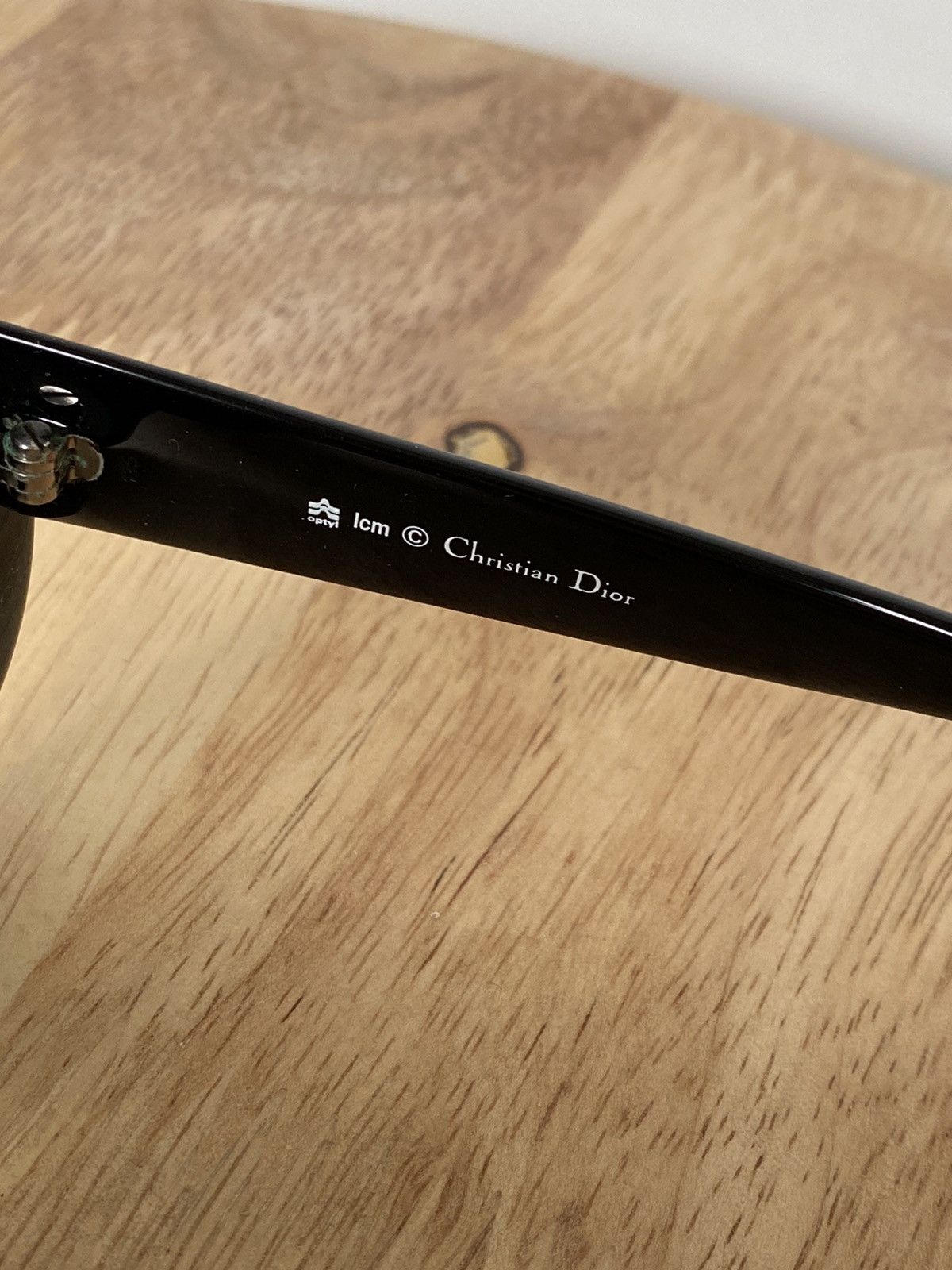 Christian Dior 2957 vintage rare sunglasses in black