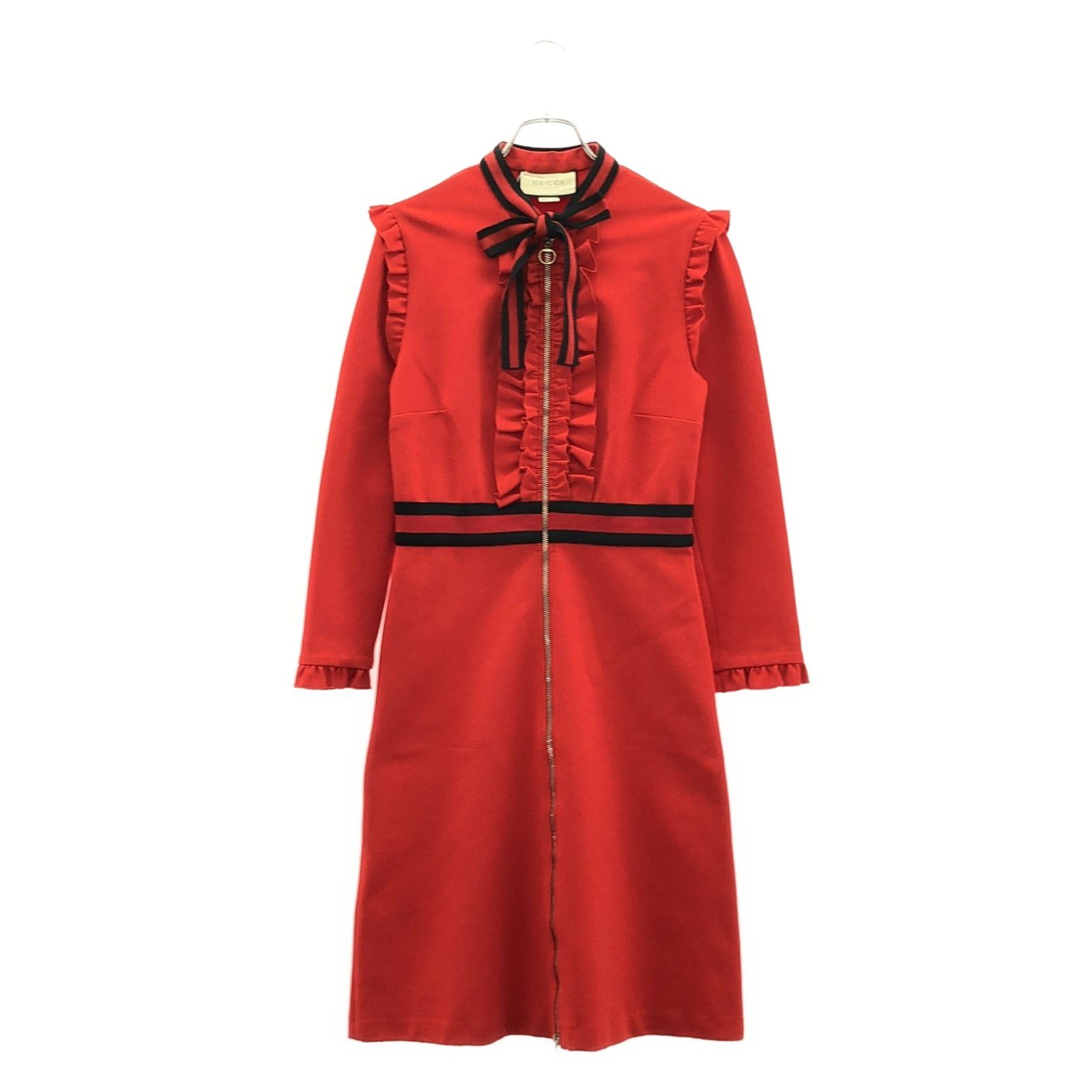 Gucci Gucci One Piece Rayon Red Size ONE SIZE - 1 Thumbnail