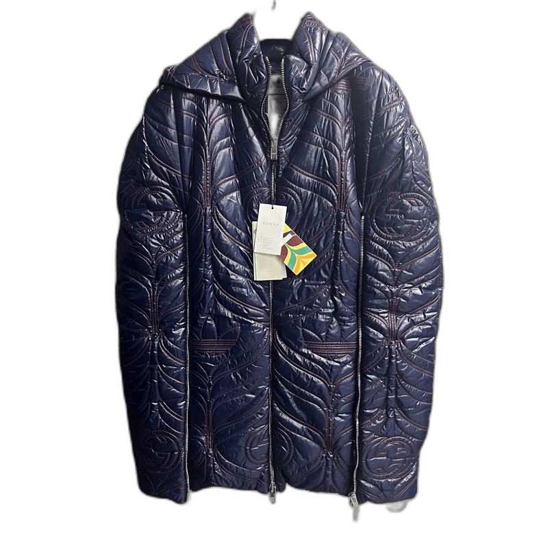 Gucci Gucci Adidas Blue Logo Embroidered Jacket-yf Size US S / EU 44-46 / 1 - 1 Thumbnail
