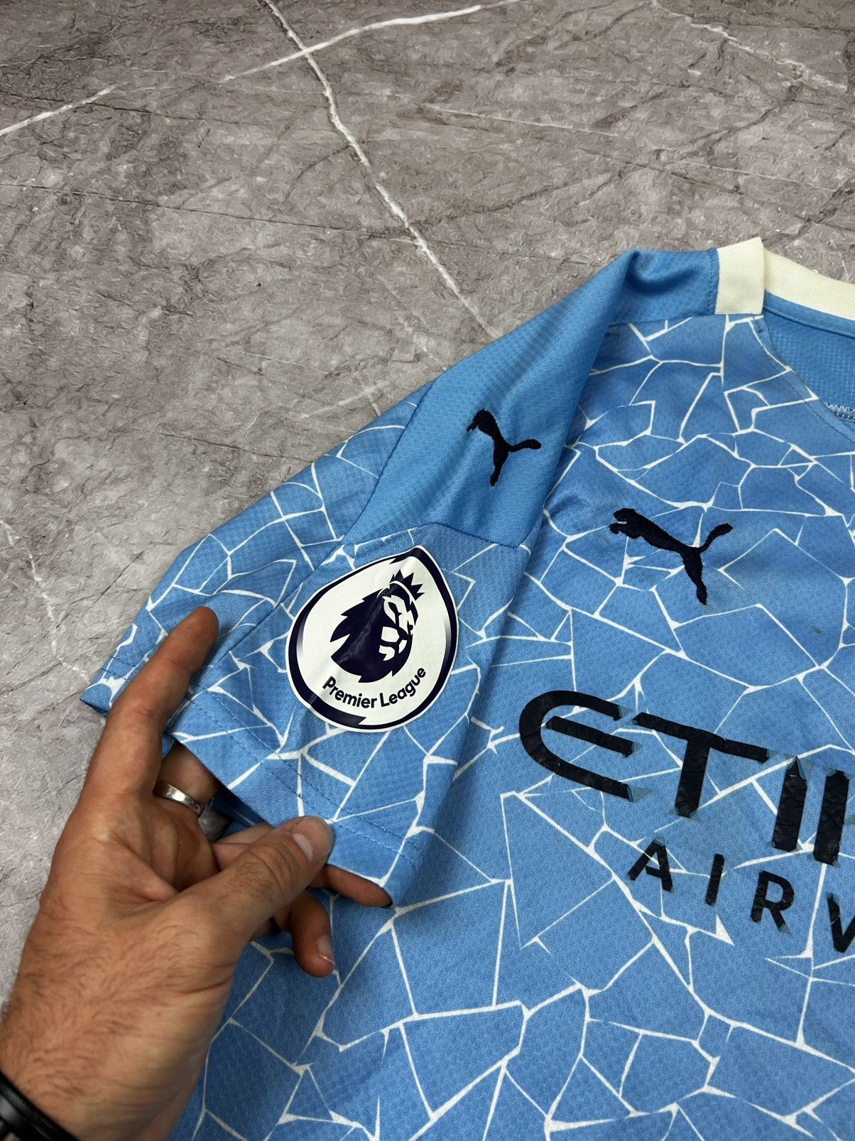 Puma Manchester Ake 6 City 2023-2024 Puma soccer Shirt Jersey Size US M / EU 48-50 / 2 - 6 Thumbnail