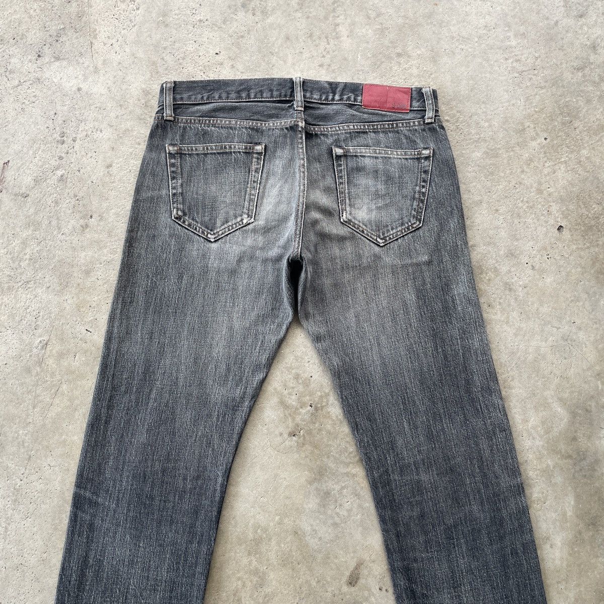 Japanese Brand W34 Vintage Japanese Black Faded Jeans Distressed Pants Size US 34 / EU 50 - 9 Thumbnail