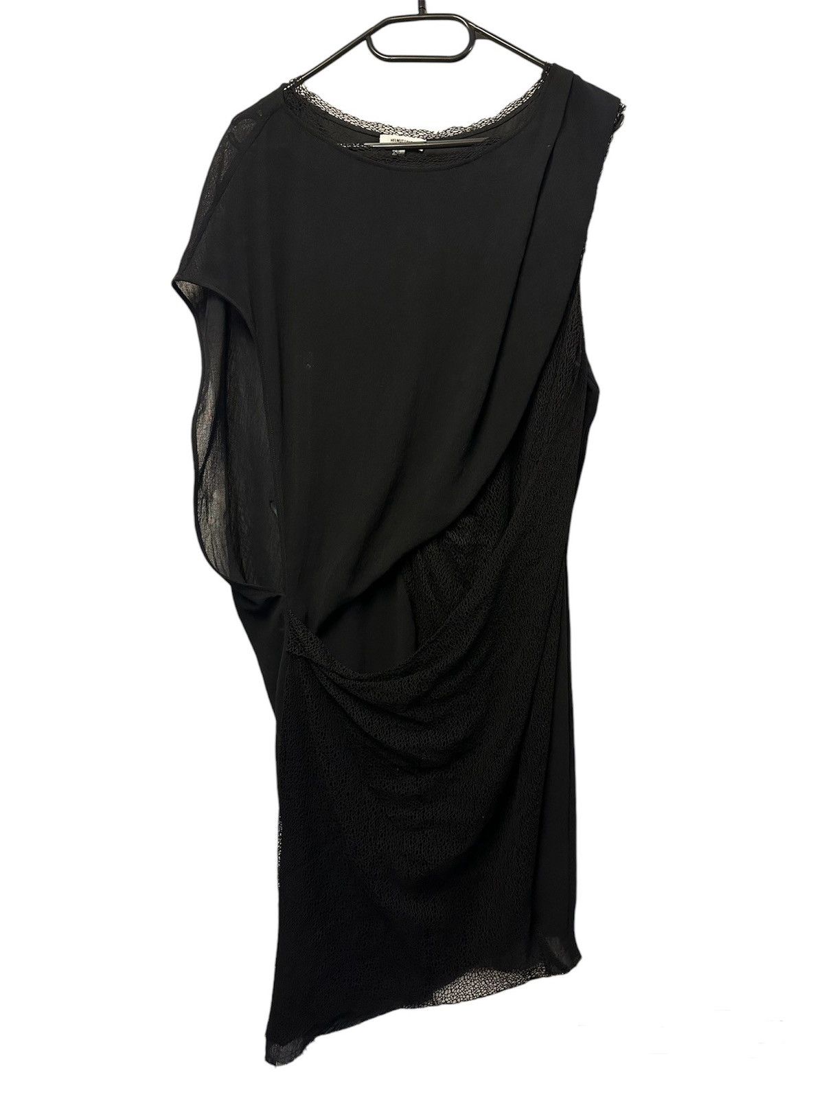 image of Vintage Black Helmut Lang Dress/tunic, Women's (Size Medium)