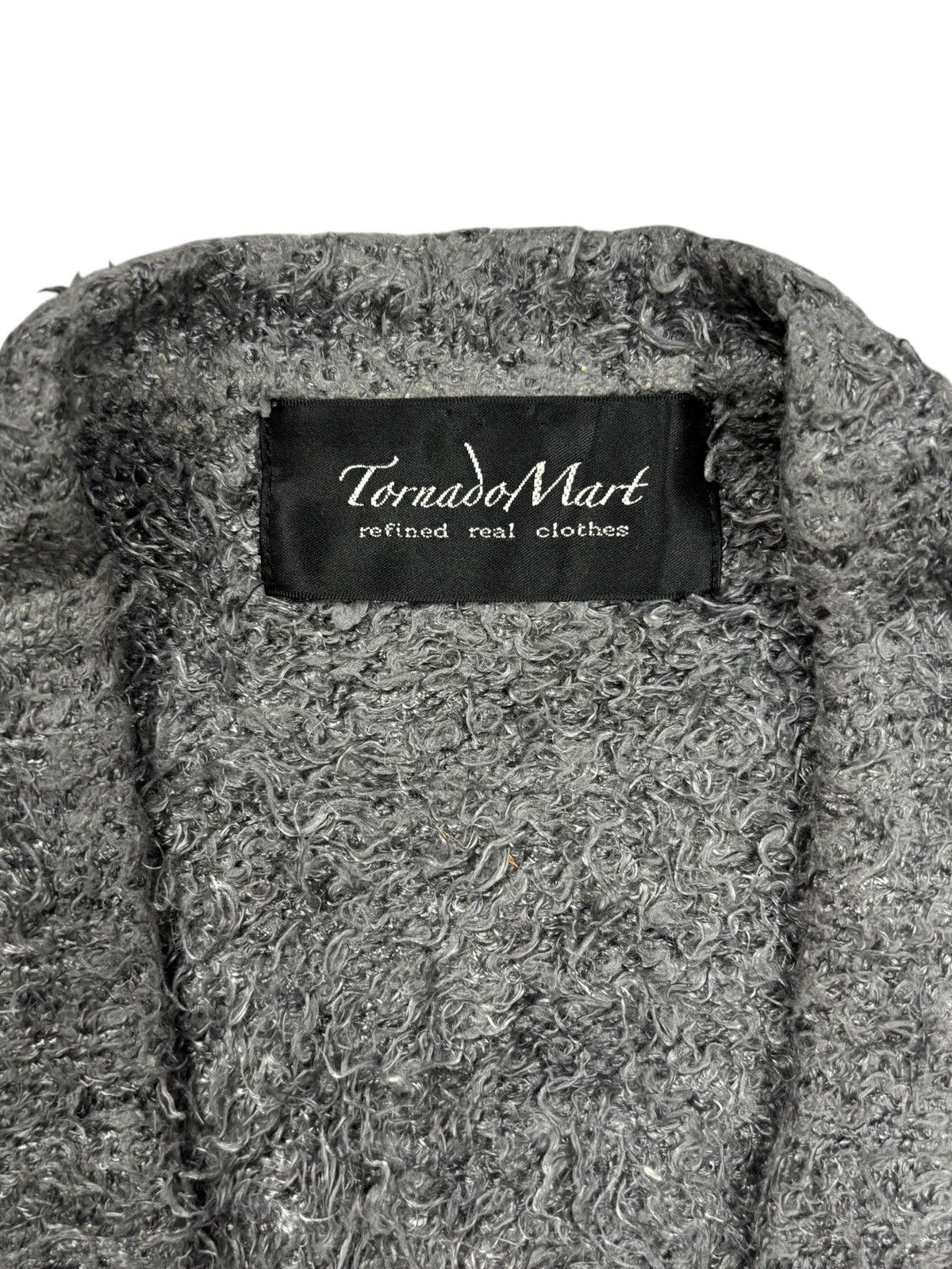 Tornado Mart 2000s Tornado Mart - Fuzzy Mohair Cardigan Size US M / EU 48-50 / 2 - 7 Thumbnail