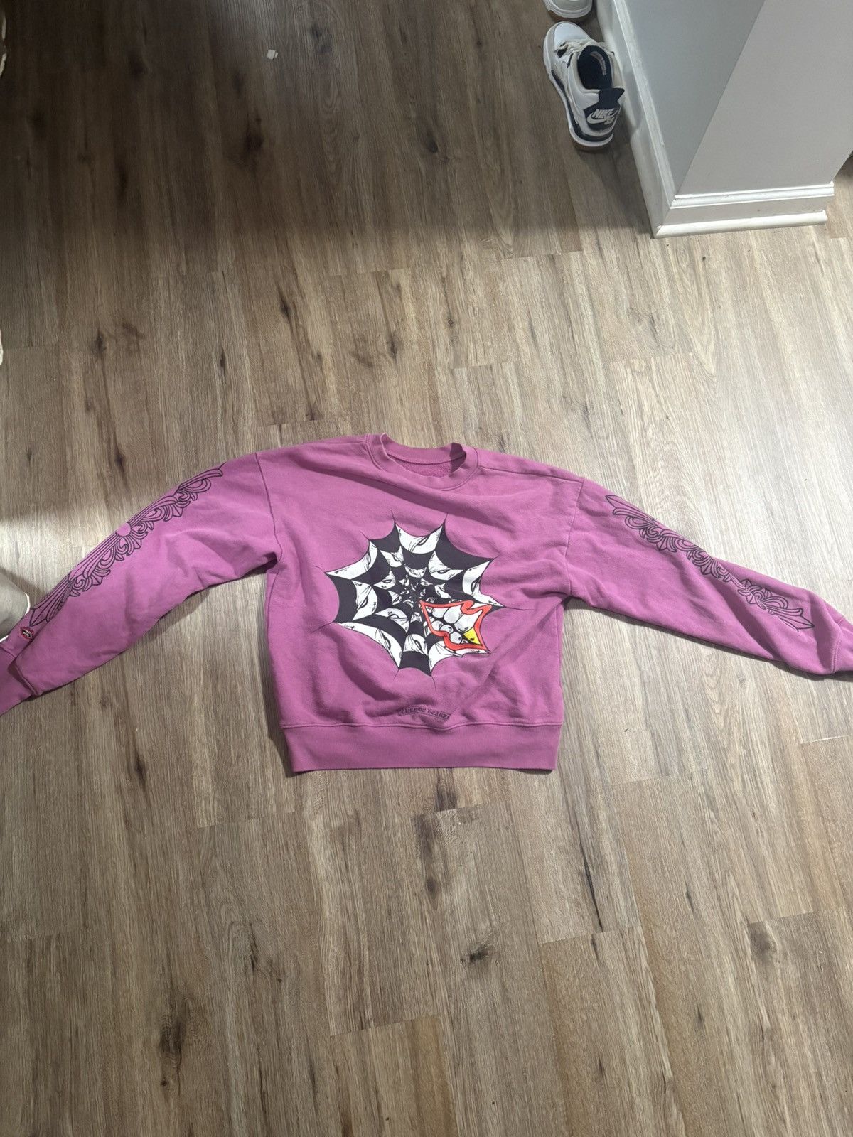 Chrome Hearts Chrome Hearts Matty Boy Spider Web Crewneck Sweatshirt Size US XS / EU 42 / 0 - 1 Thumbnail