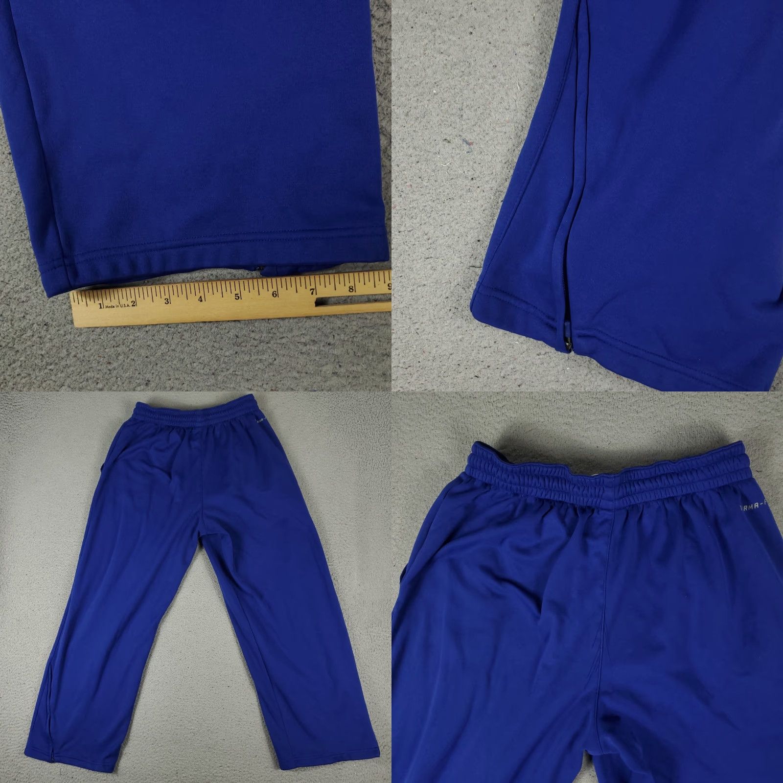 Nike Nike Pants Mens Large Blue LeBron James Ankle Zip Therma Fit Joggers Sweatpants Size US 33 - 8 Thumbnail