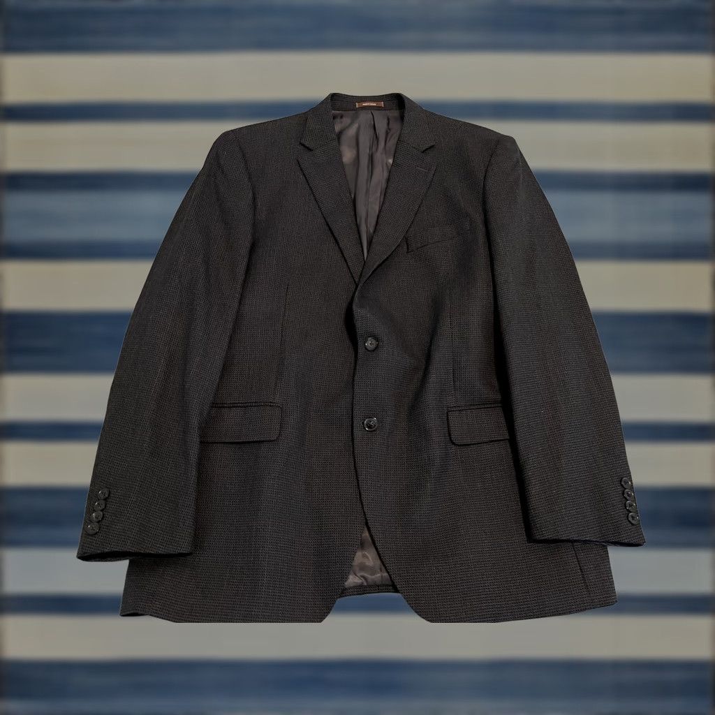 Peter Millar Peter Millar Wool Jacket Blazer Sport Coat Mens 46 Tall Long Multicolor 2 Button Wool Blazer Mens Boys? Size 46R - 1 Thumbnail