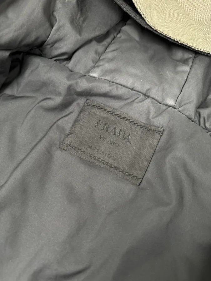 Prada FW1999 Prada Military Green Belted Jacket Size US M / EU 48-50 / 2 - 13 Thumbnail