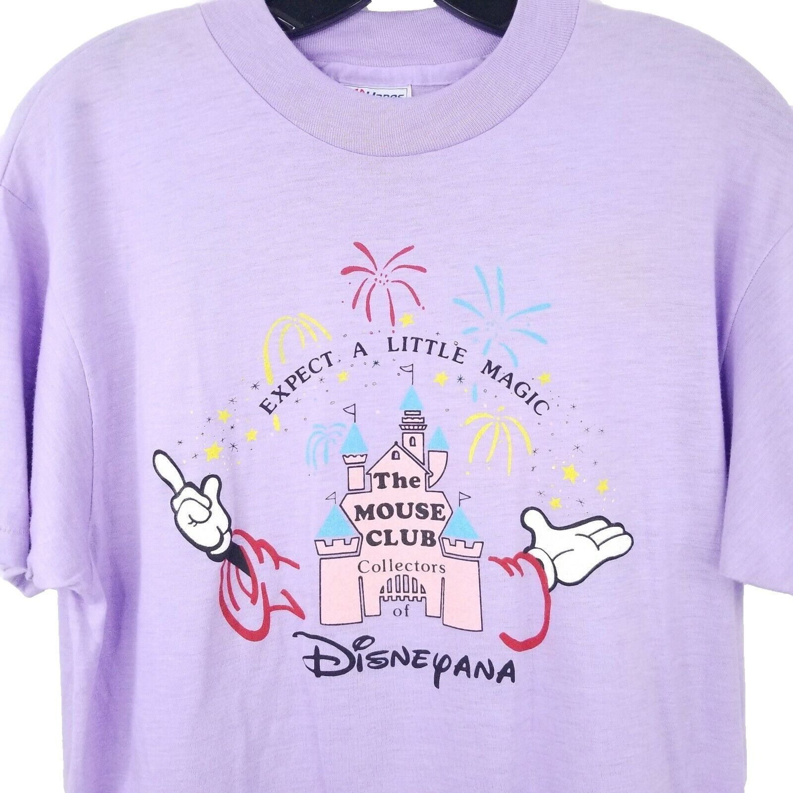 Hanes Mouse Club Collectors Of Disneyana T Shirt L Vintage 80s Size US L / EU 52-54 / 3 - 1 Thumbnail