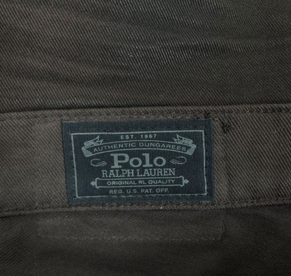 Polo Ralph Lauren Polo Ralph Lauren Waxed Jeans Biker Ankle Zip size 27 Size 27" / US 4 / IT 40 - 15 Thumbnail