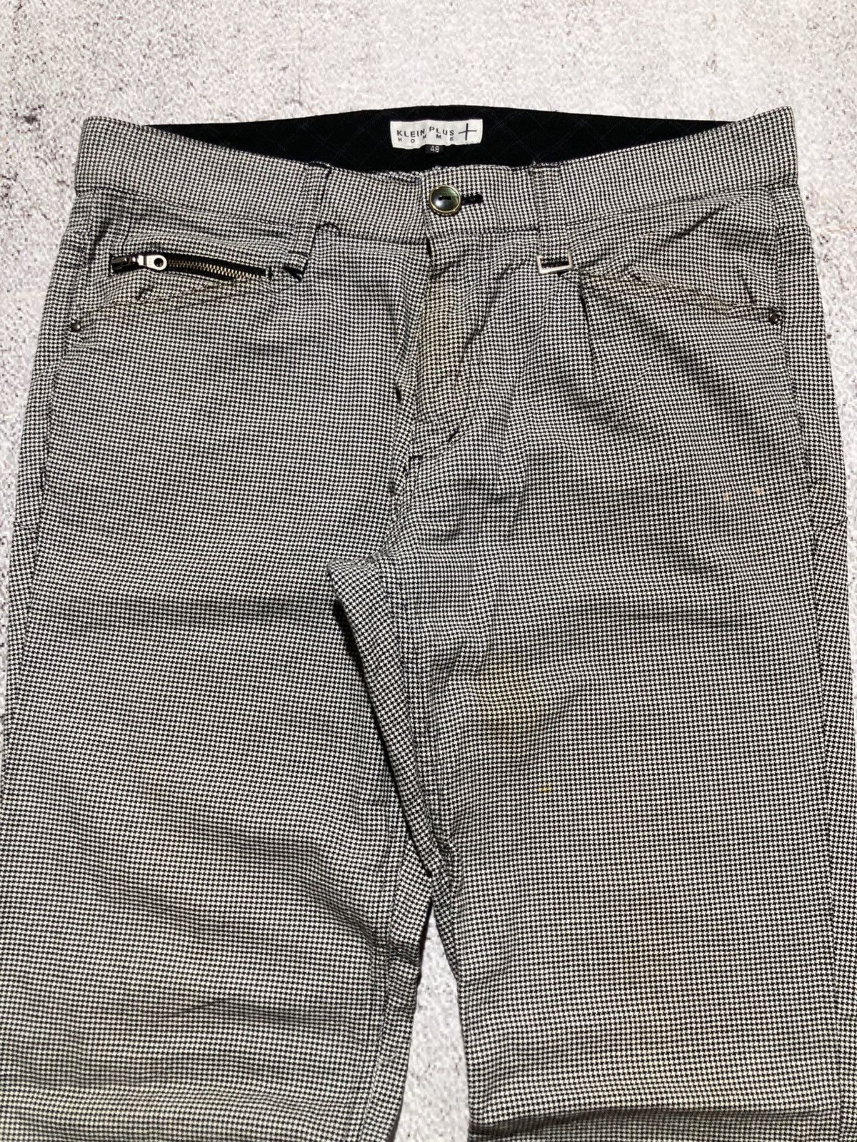 Japanese Brand 2000s Klein Plus Homme Hickory Pants Punk Lgb Style Size US 32 / EU 48 - 8 Thumbnail