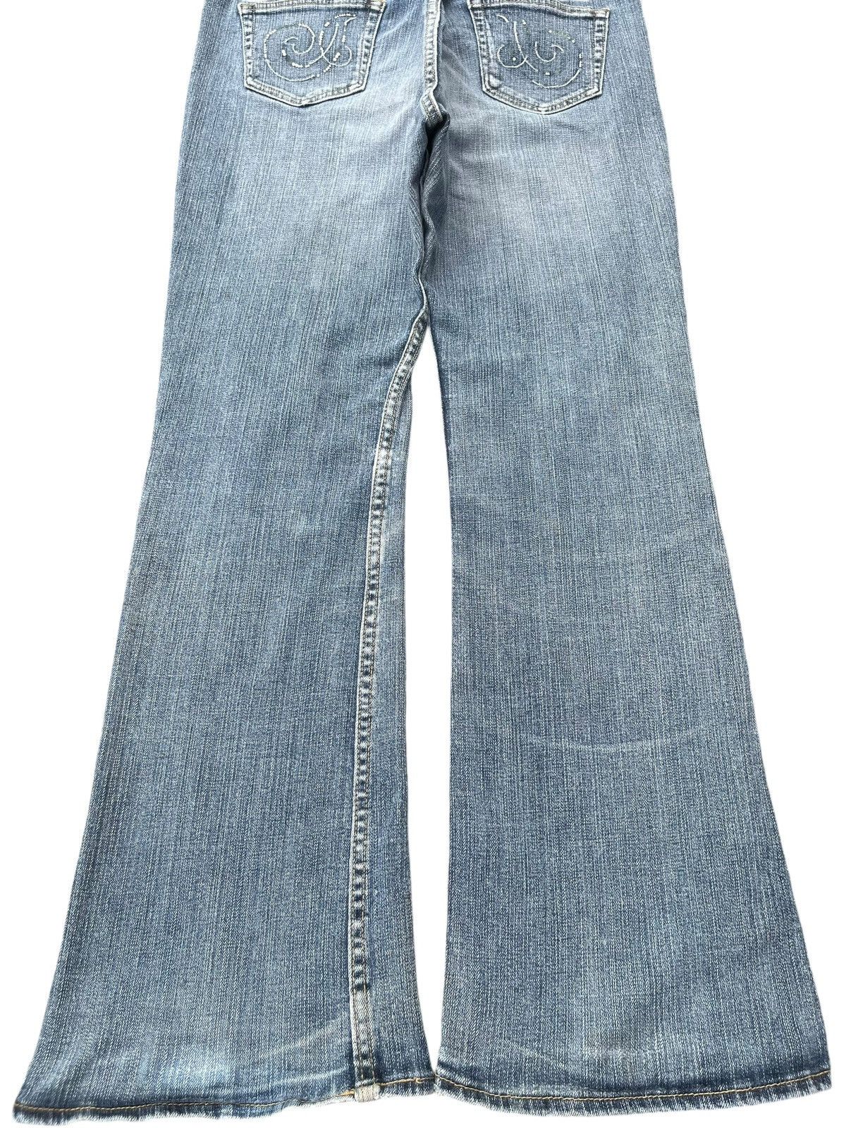 Beauty Beast × Hysteric Glamour × Japanese Brand Vintage Japanese Brand Blue Washed Distressed Flare Jeans Size US 30 / EU 46 - 6 Thumbnail
