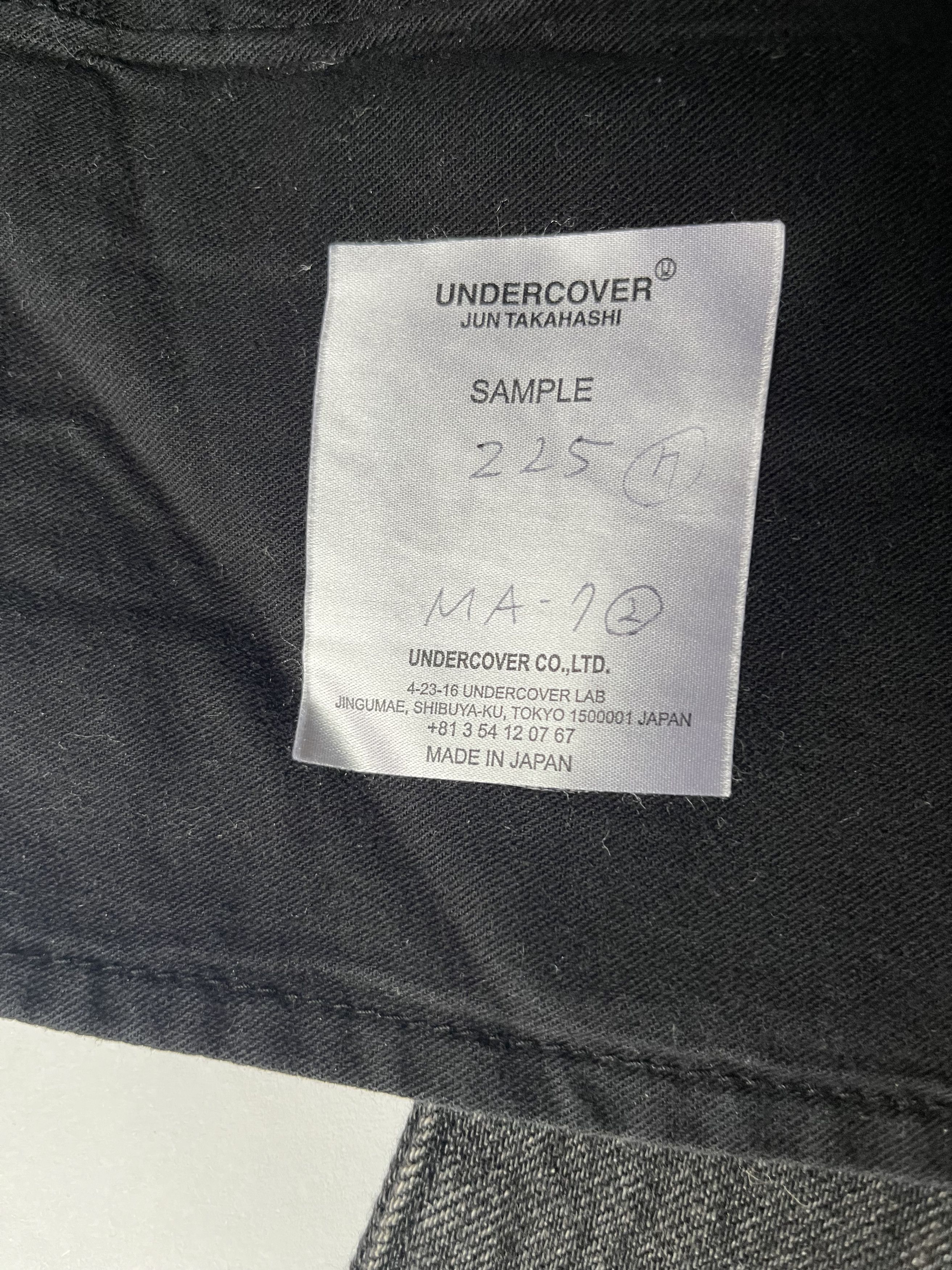 Undercover AW09 “Earmuff Maniac” Side Zip Denim SAMPLE Size US 33 - 7 Thumbnail