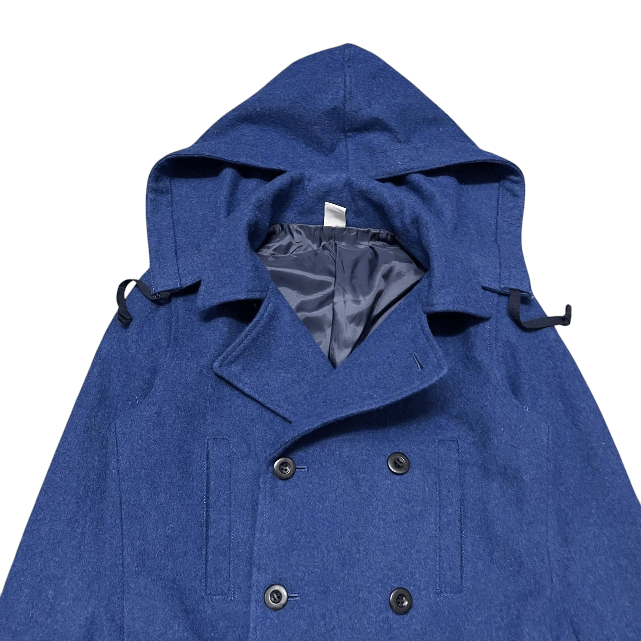 Pledge Pledge Wool Hooded Coat Double Breast Size US S / EU 44-46 / 1 - 2 Thumbnail