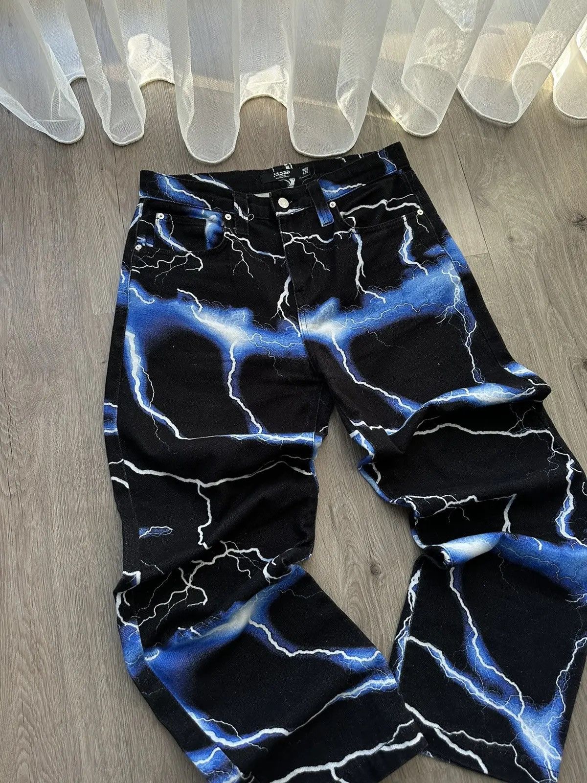 Christian Audigier × Ed Hardy × Vintage Vintage Ed Hardy Christian Audigier Jaded Style Pants Size US 30 / EU 46 - 8 Thumbnail