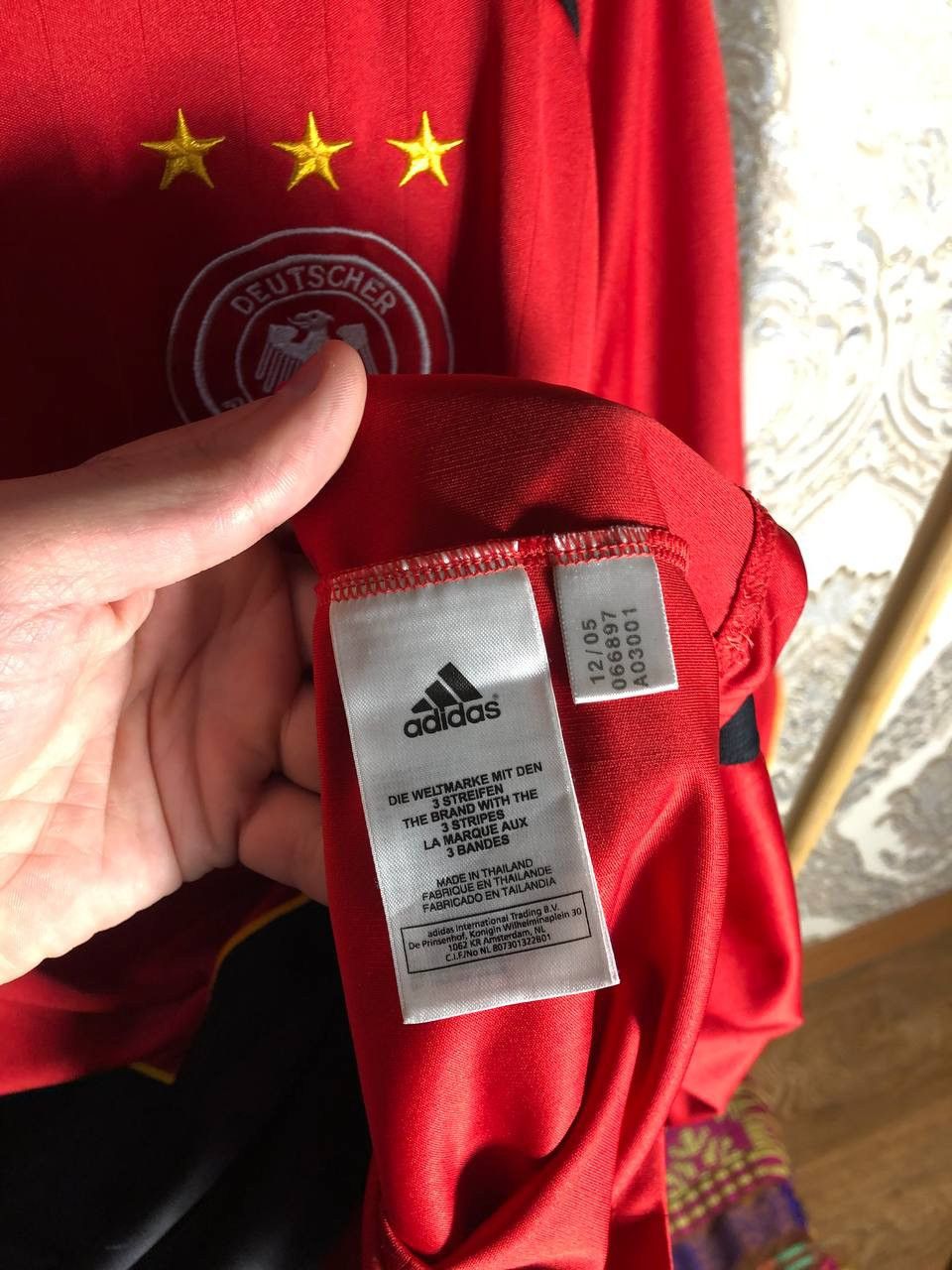 Adidas VINTAGE ADIDAS GERMANY RETRO SOCCER JERSEY BAYERN Y2K 90s Size US XL / EU 56 / 4 - 4 Thumbnail