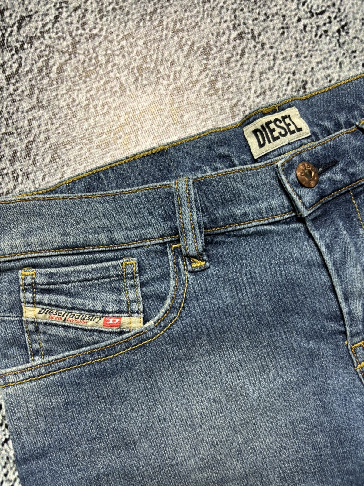 Diesel × Vintage Vintage 2000s Diesel mini y2k sexy shorts Size 26" / US 2 / IT 38 - 5 Thumbnail