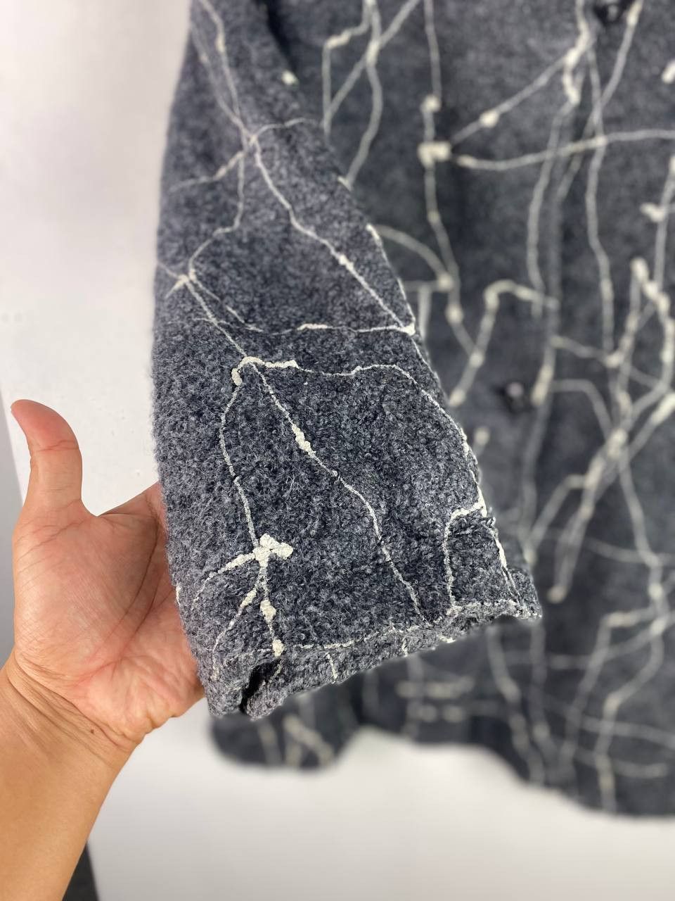 Japanese Brand japanese brands wool jacket paint splatter design Size US L / EU 52-54 / 3 - 4 Thumbnail