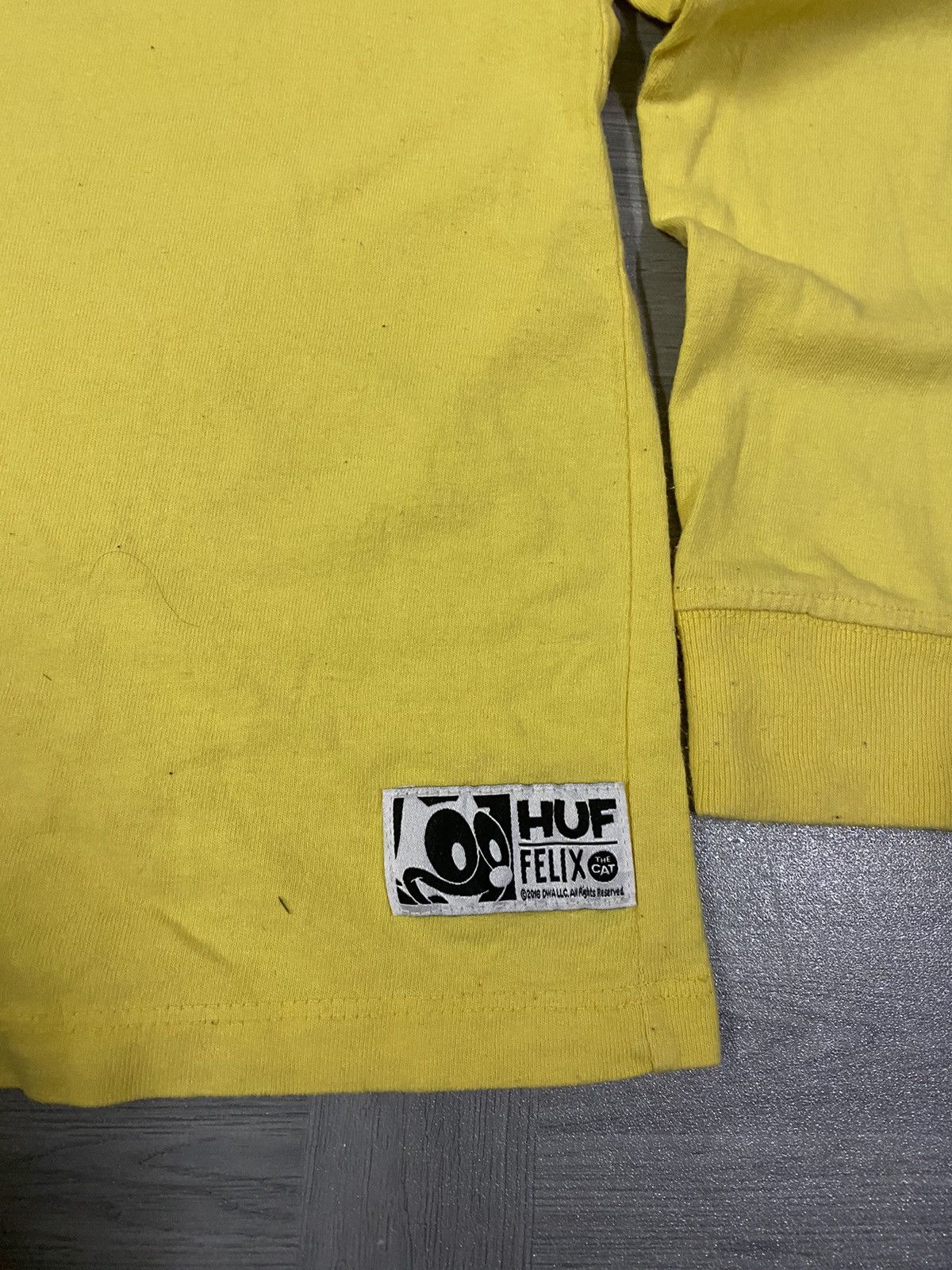 Huf Huf x Felix The Cat Graphics Yellow Long Sleeve Size US S / EU 44-46 / 1 - 15 Thumbnail