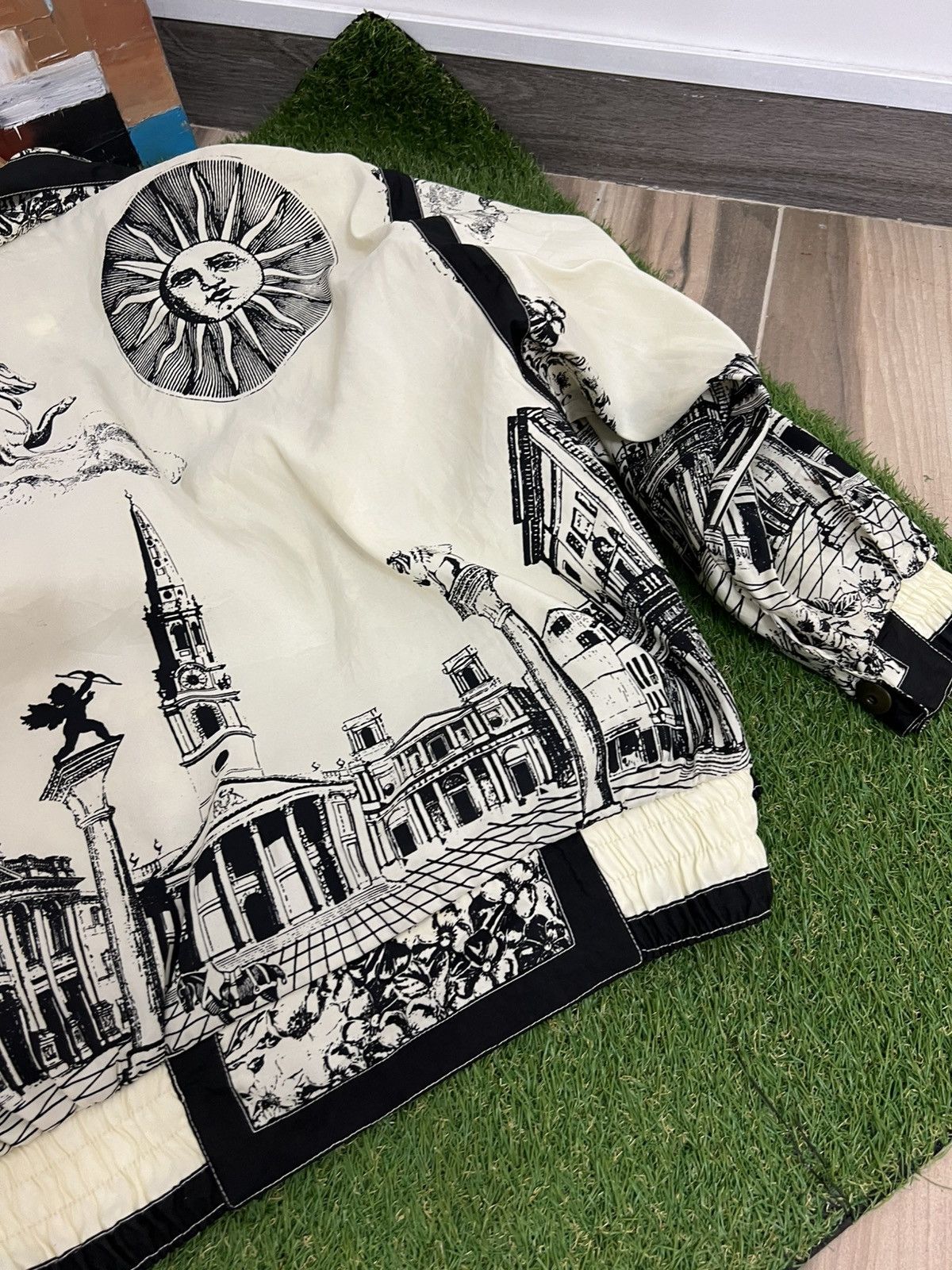 Vintage Printed Y2k Jpg Style Jacket 90s Japanese Brand