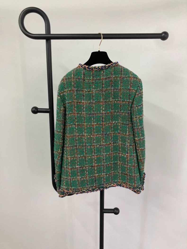 Chanel Chanel 23A Dakar Series Green Jacket Size XXS / US 00 / IT 34 - 2 Thumbnail