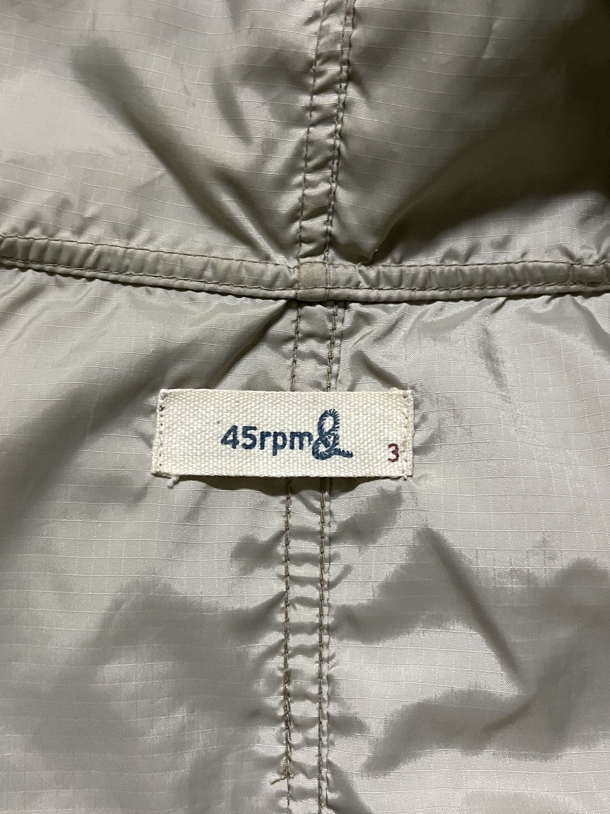 45rpm × Japanese Brand 45rpm Windbreaker Hoodie Jacket Size US L / EU 52-54 / 3 - 17 Thumbnail