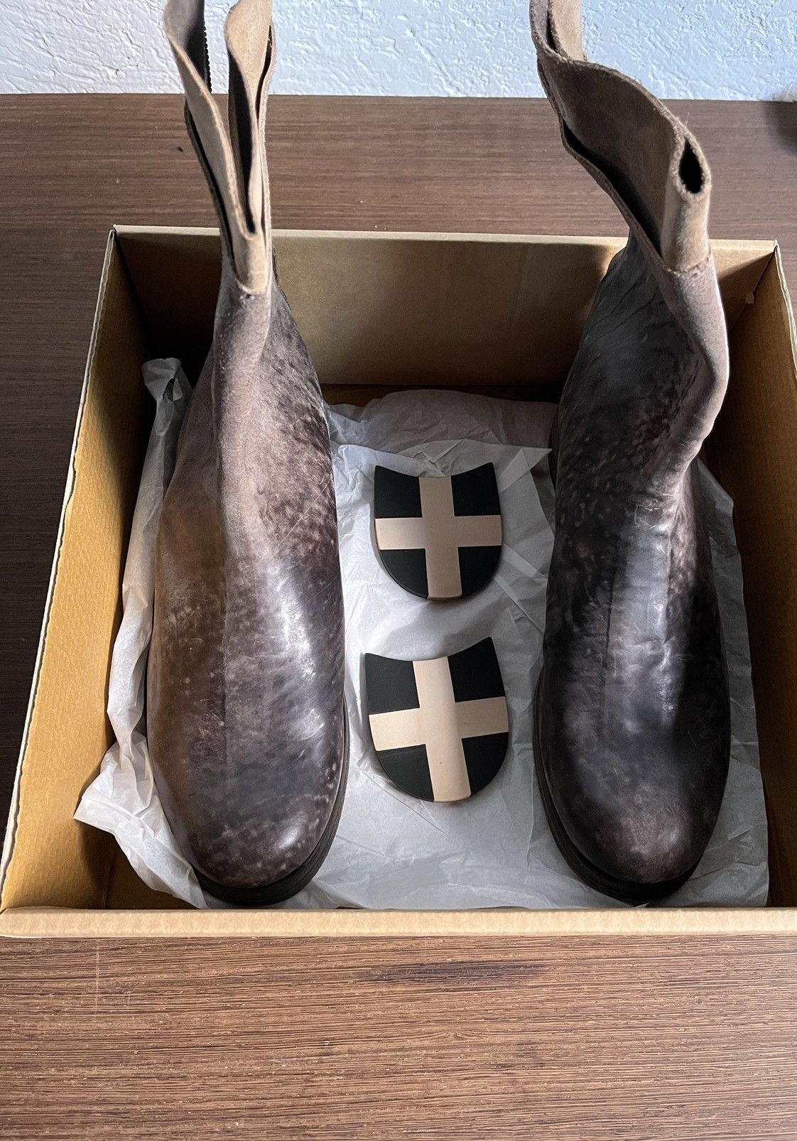 Ma+ MA+ Leather boots New with original box Size US 9 / EU 42 - 5 Thumbnail