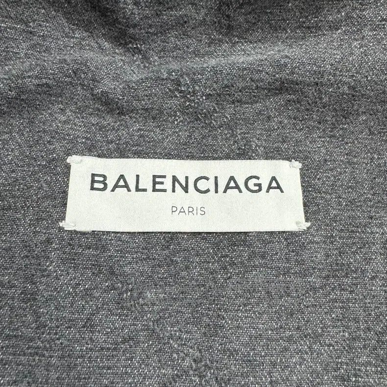 Balenciaga Balenciaga Barrage Printed Denim Jacket Size XXS / US 00 / IT 34 - 2 Thumbnail