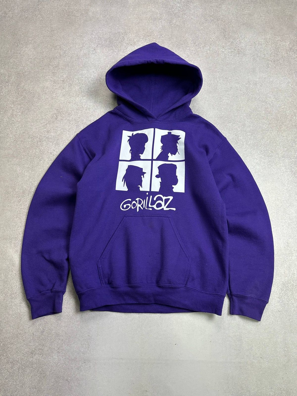 Band Tees Very Rare 00s Gorillaz Demon Days Hooded Zip Up Sweatshirt Size US S / EU 44-46 / 1 - 3 Thumbnail