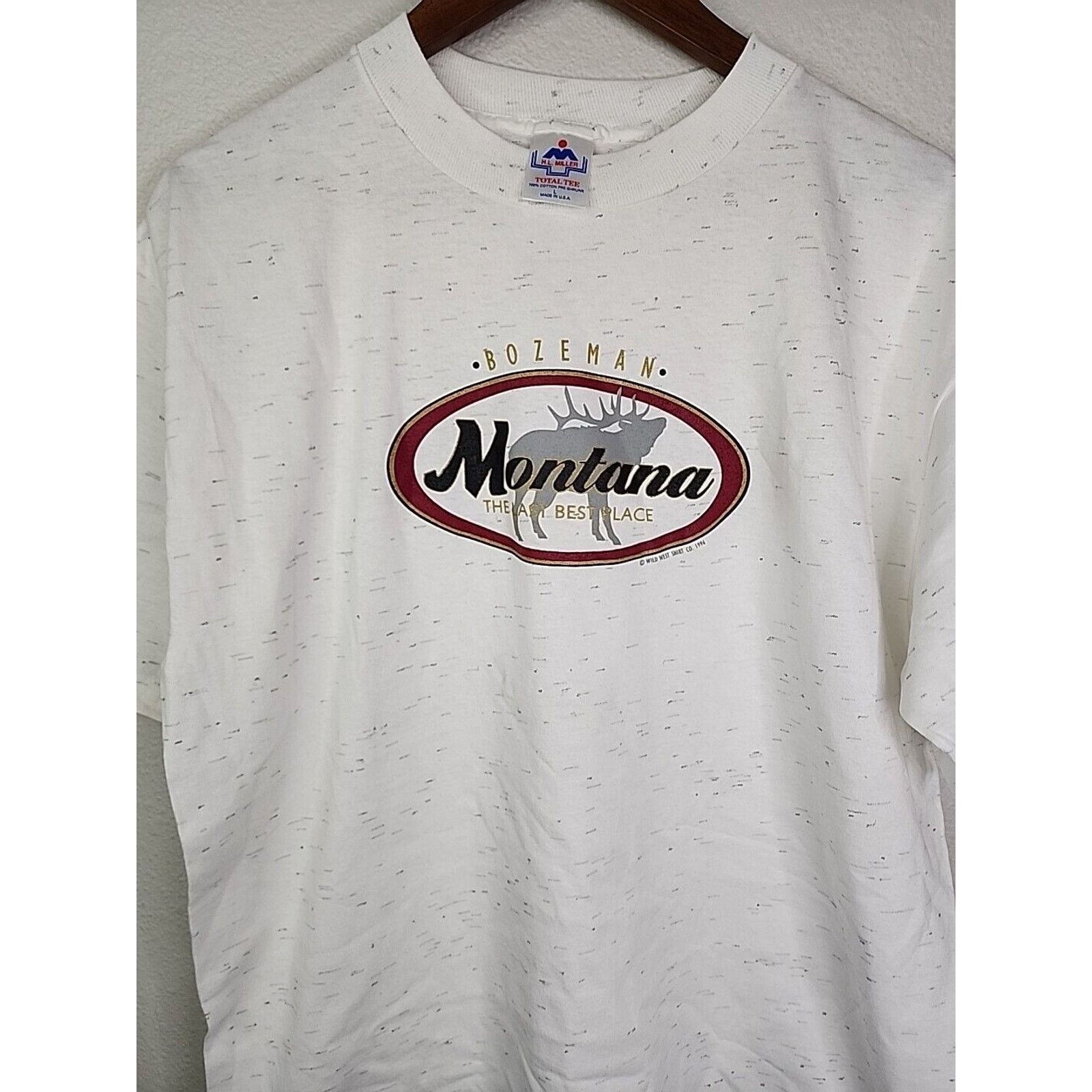 Vintage Vintage Bozeman Shirt Montana Nature Elk Graphic Tee 90s L Size US L / EU 52-54 / 3 - 2 Thumbnail