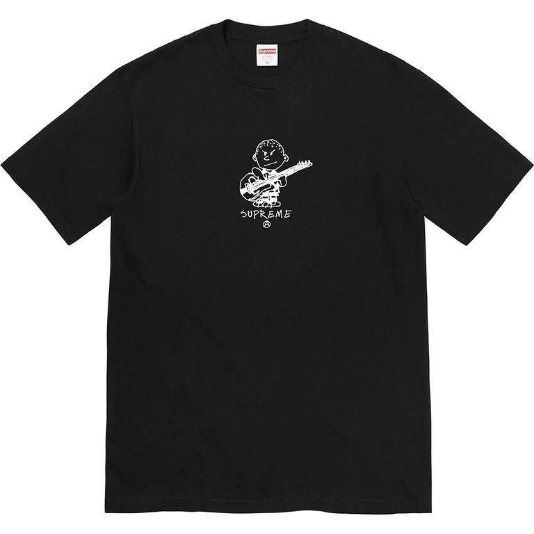 Supreme Supreme Rocker Tee 'Black' Size US XL / EU 56 / 4 - 1 Thumbnail