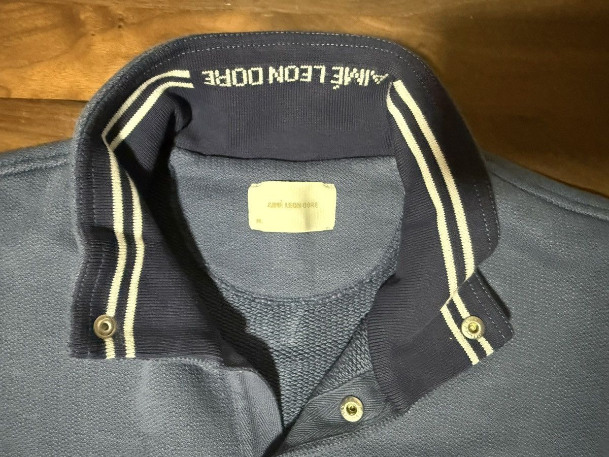 Aime Leon Dore Aime Leon Dore Jacquard Collar Snap Pullover Navy Size XL Size US XL / EU 56 / 4 - 4 Thumbnail