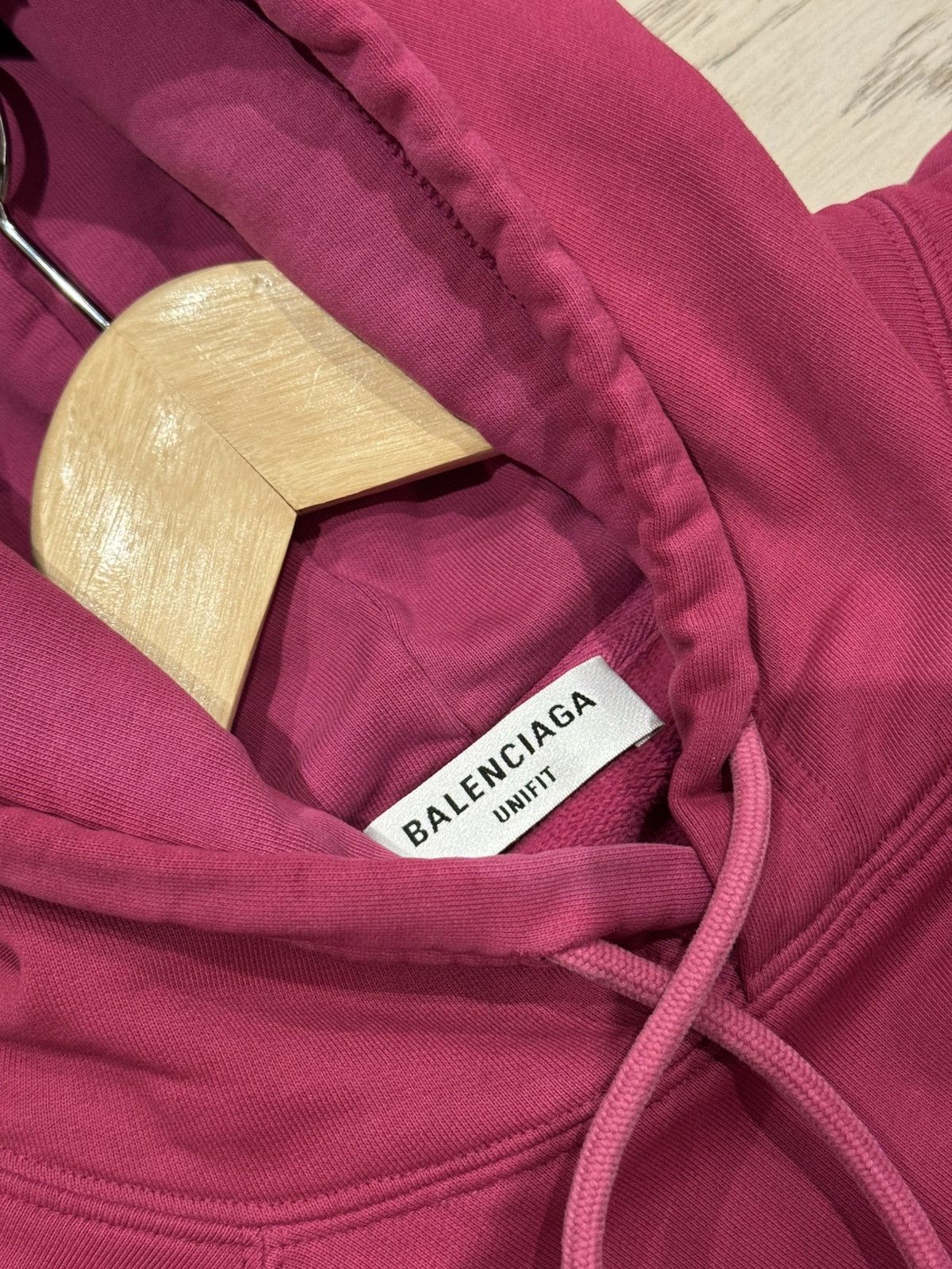 Balenciaga Balenciaga Pink Cotton Oversized Hoodie Size US L / EU 52-54 / 3 - 4 Thumbnail