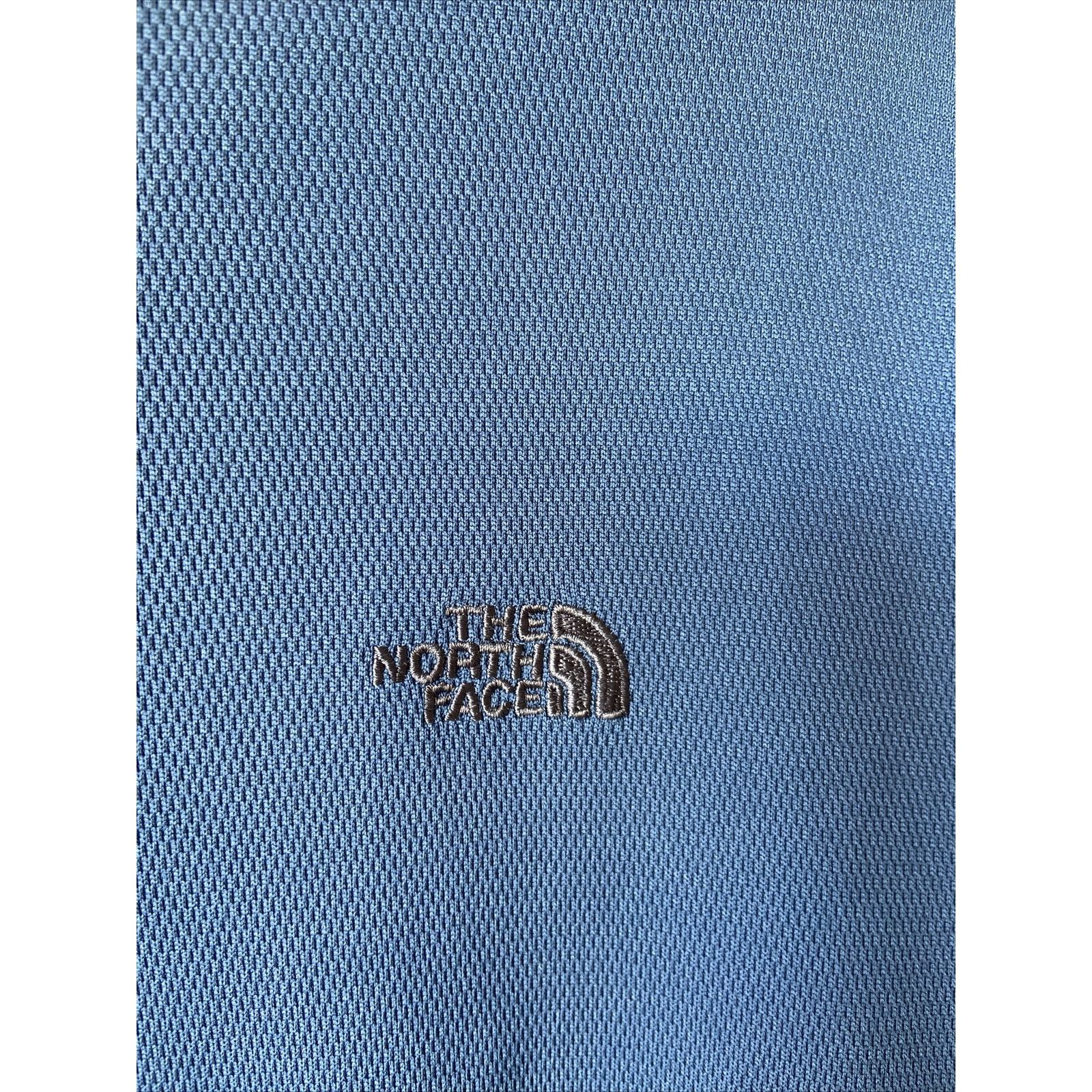 The North Face The North Face Logo Long Sleeve Blue T-Shirt Medium Size US M / EU 48-50 / 2 - 2 Thumbnail