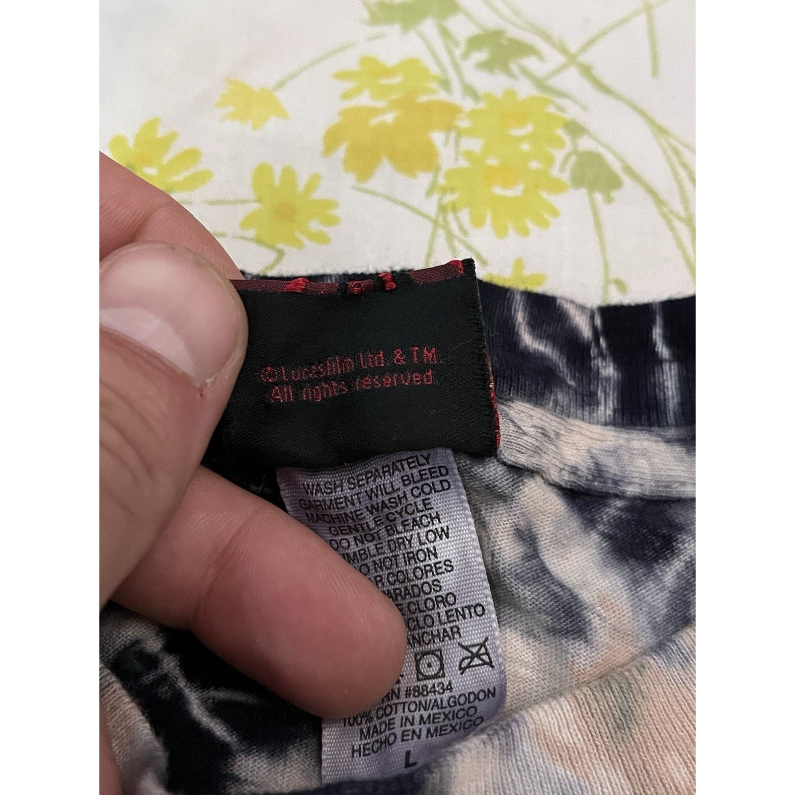 Star Wars VTG Darth Maul Tee Mens Large Star Wars Ep. 1 Phantom Menace Size US L / EU 52-54 / 3 - 6 Thumbnail